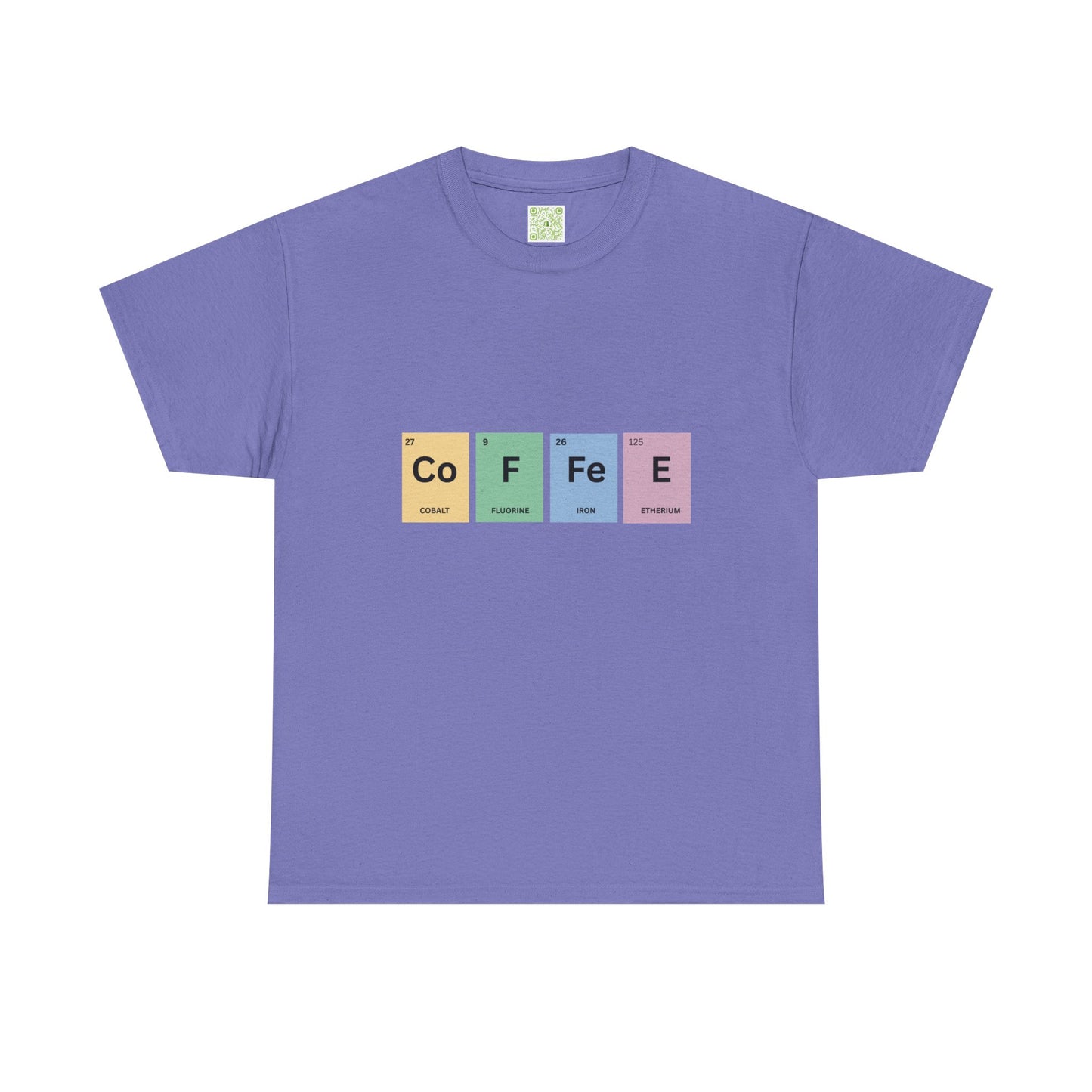 Creative Coffee Science Shirt, Chemistry Elements Tee, Periodic Table Shirt, Gift for Chemist, Science Teacher