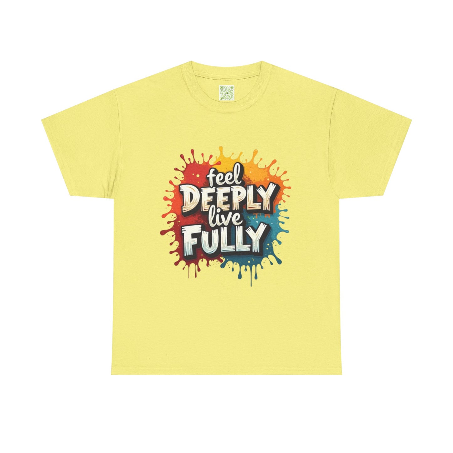 Enneagram Type 4 Feel Deeply Live Fully Tee, Enneagram Gift, Individualist T-Shirt, Graphic Tshirt, Enneagram Merch