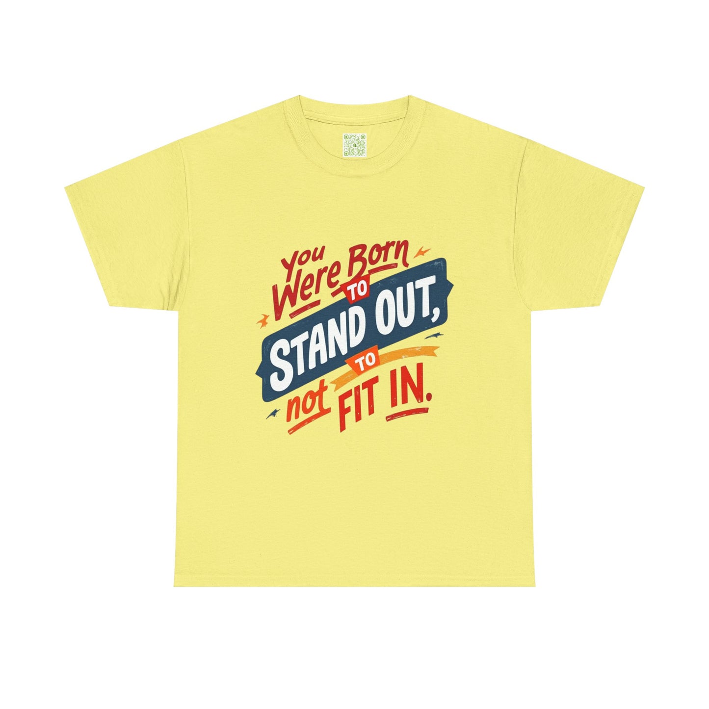 Enneagram 4 You Were Born to Stand Out Tee, Motivational Graphic Tshirt, Creative Souls Gift, Casual Wear, Unisex Tee