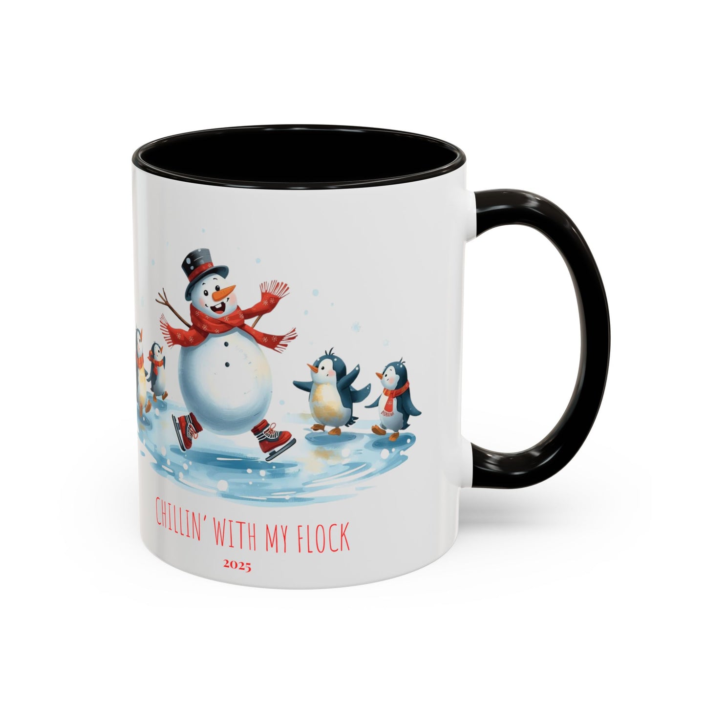 Christmas Snowman Mug – Cute Holiday Coffee Cup, Snowman Lover Gift, Hot Chocolate Mug, Christmas Cocoa Cup, Gift for Her 2025