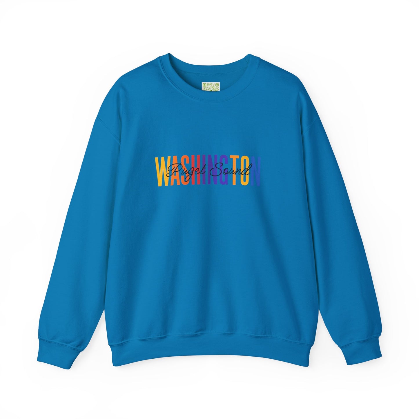 Washington Puget Sound Crewneck Sweatshirt, Tacoma Pullover, Mens Washington, Puget Sound Gift, Womens Washington, Vacation Souvenir