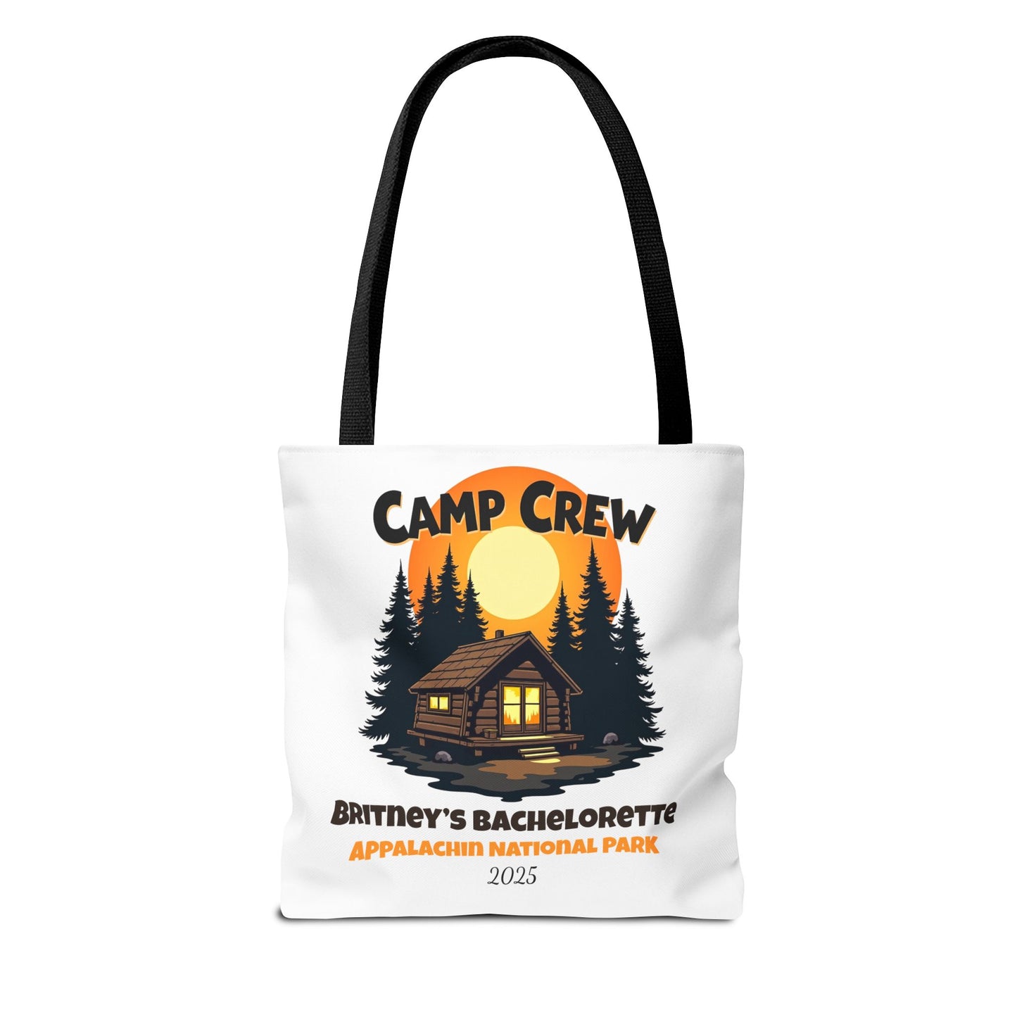 Bachelorette Camp Crew Tote Bag, Bride Beach Bag, Camp Bride, Camping Bach, Bridal Tote Bag, Custom Beach Bag