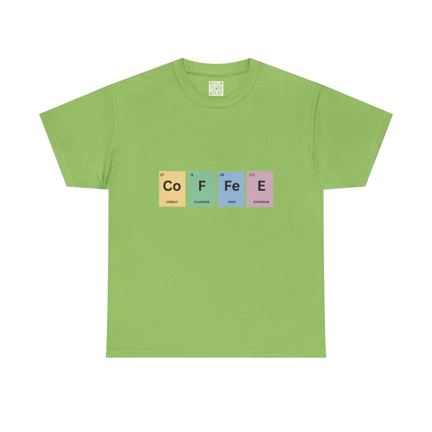 Creative Coffee Science Shirt, Chemistry Elements Tee, Periodic Table Shirt, Gift for Chemist, Science Teacher