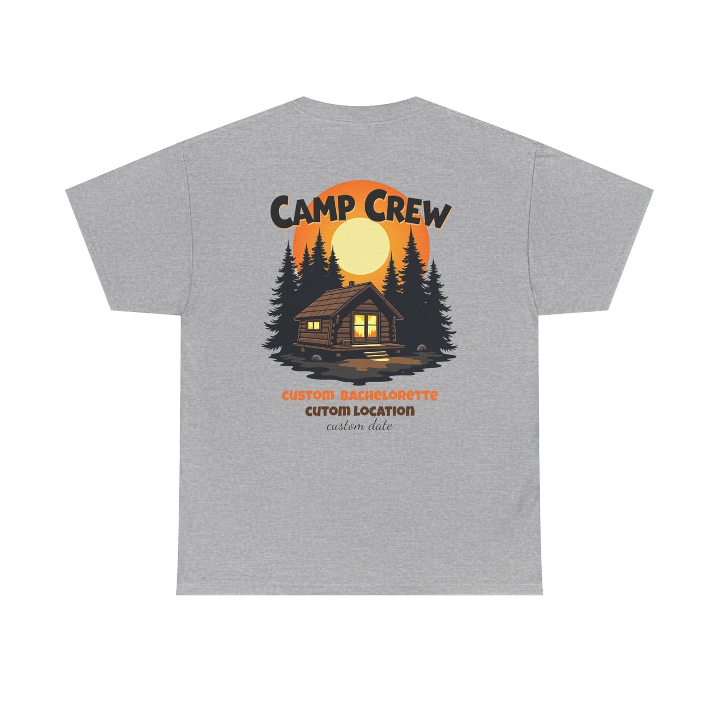 Camp Bachelorette Camp Crew Shirt, Hen Party Favors, Camp Bach, Custom Camp Shirt, Girls Trip Gifts, Bride Squad
