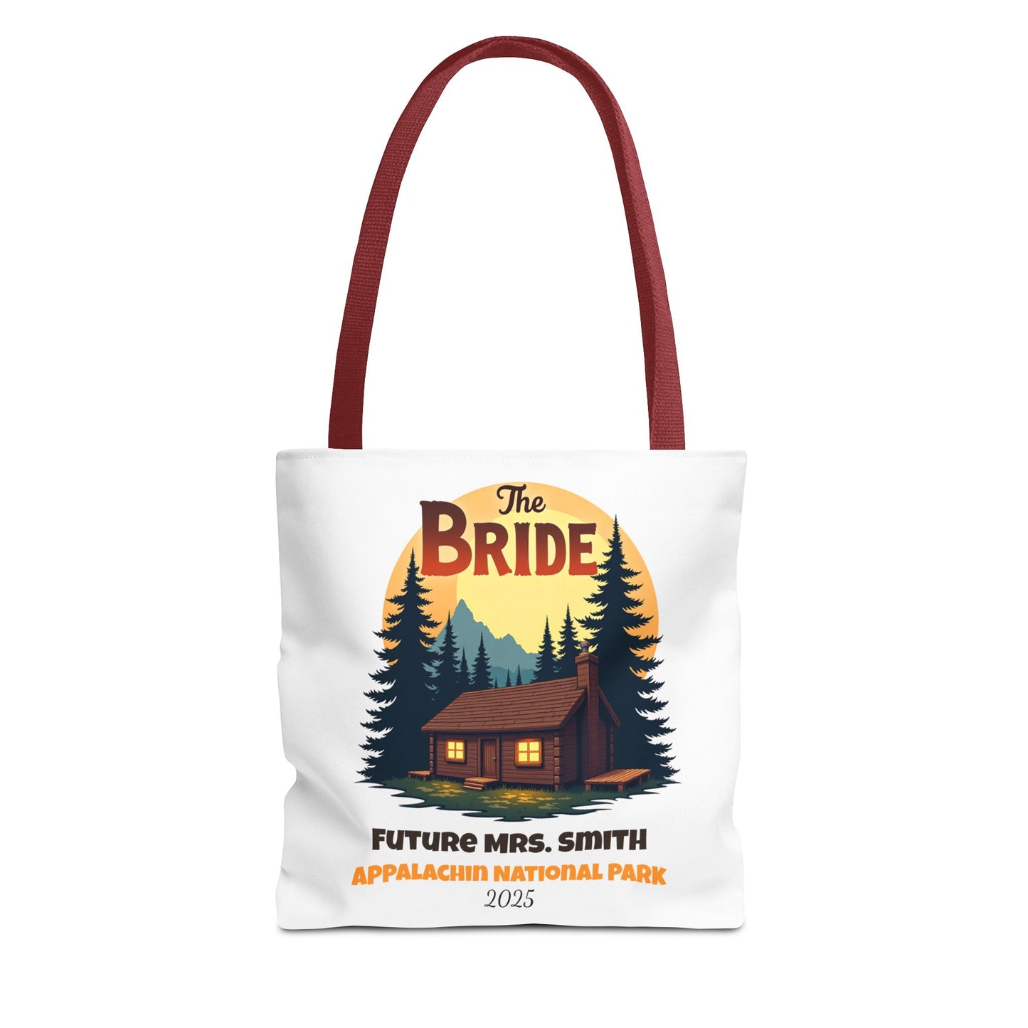 Camp Bride Tote Bag, Bride Beach Bag, Bridal Tote Bag, Camp Bachelorette, Bach Party Favors, Custom Beach Bag