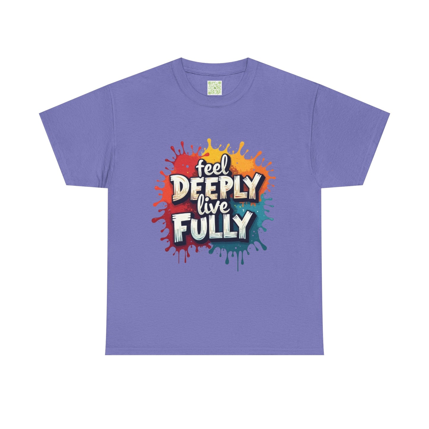 Enneagram Type 4 Feel Deeply Live Fully Tee, Enneagram Gift, Individualist T-Shirt, Graphic Tshirt, Enneagram Merch