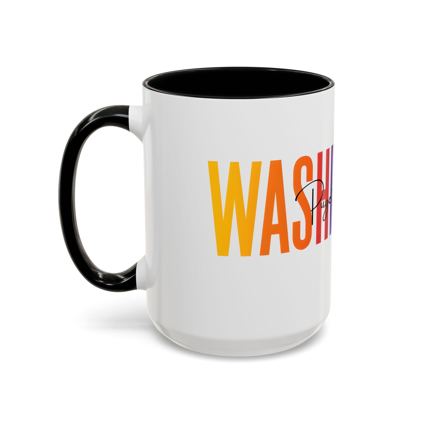 Puget Sound Coffee Mug, Tacoma Mug, Washington Souvenir, Puget Sound Gift, Washington Mug, Washington Vacation