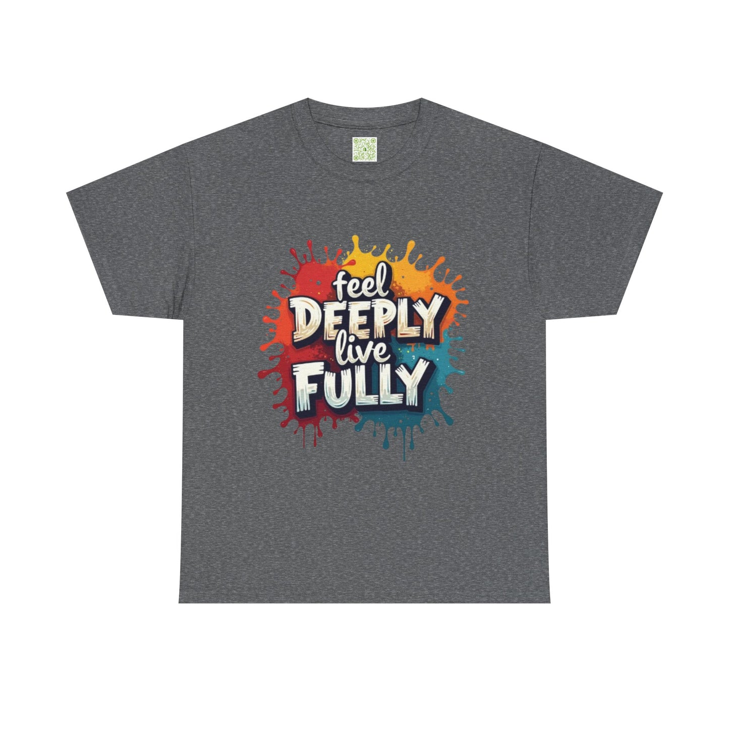 Enneagram Type 4 Feel Deeply Live Fully Tee, Enneagram Gift, Individualist T-Shirt, Graphic Tshirt, Enneagram Merch