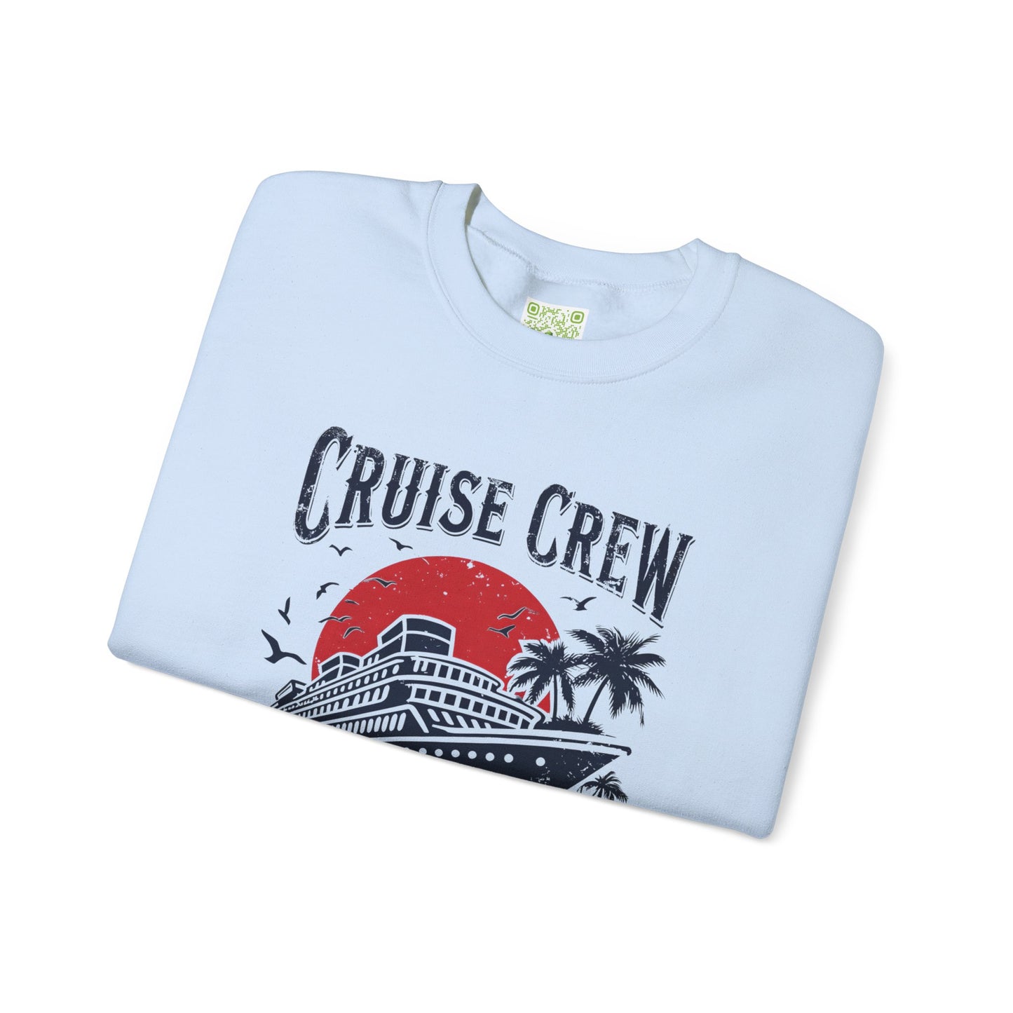 Custom Cruise Crew Unisex Sweatshirt, Cruise Shirts, Group Cruise Shirt, Birthday Cruise Sweatshirt, Family Cruise Sweatshirt
