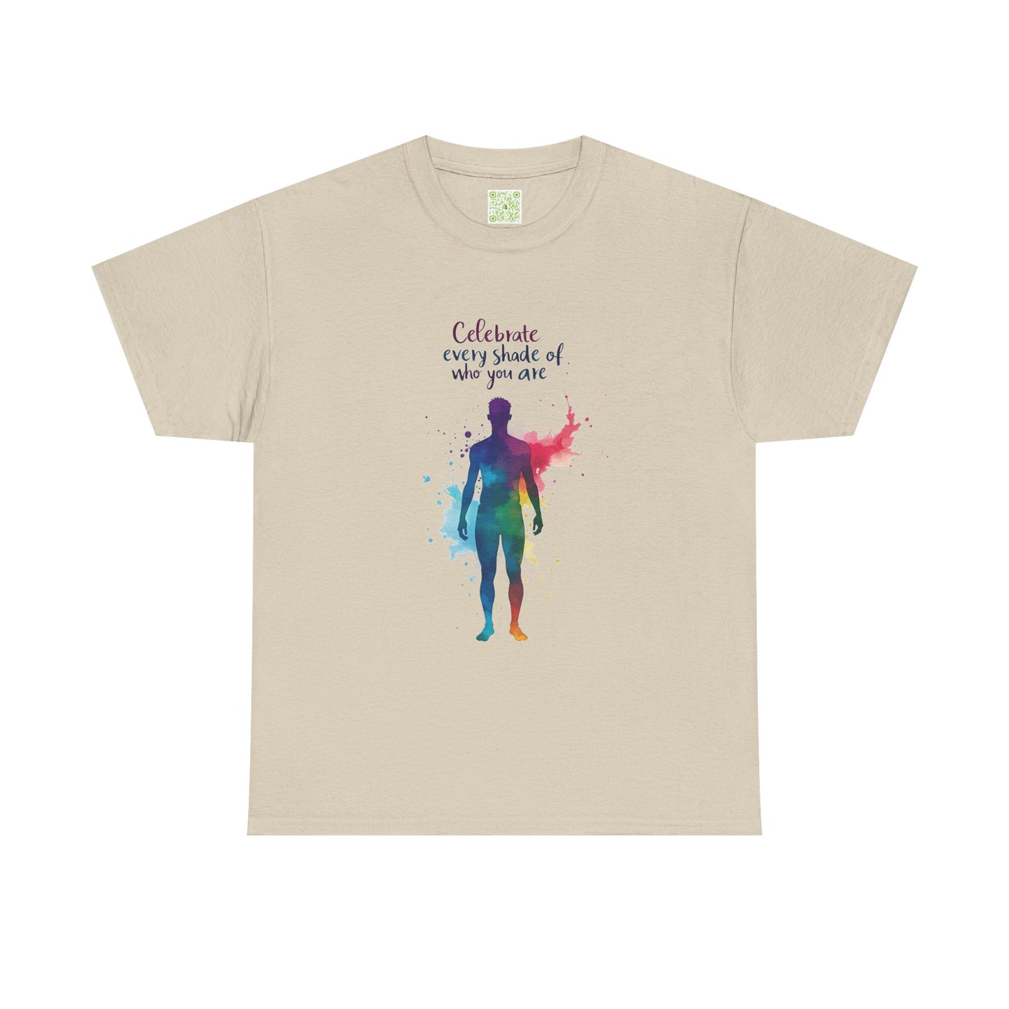 Enneagram Four Celebrate Every Shade Personality Tee, Celebrate Every Shade, Unisex Heavy Cotton, Self Growth, Individualist Tee