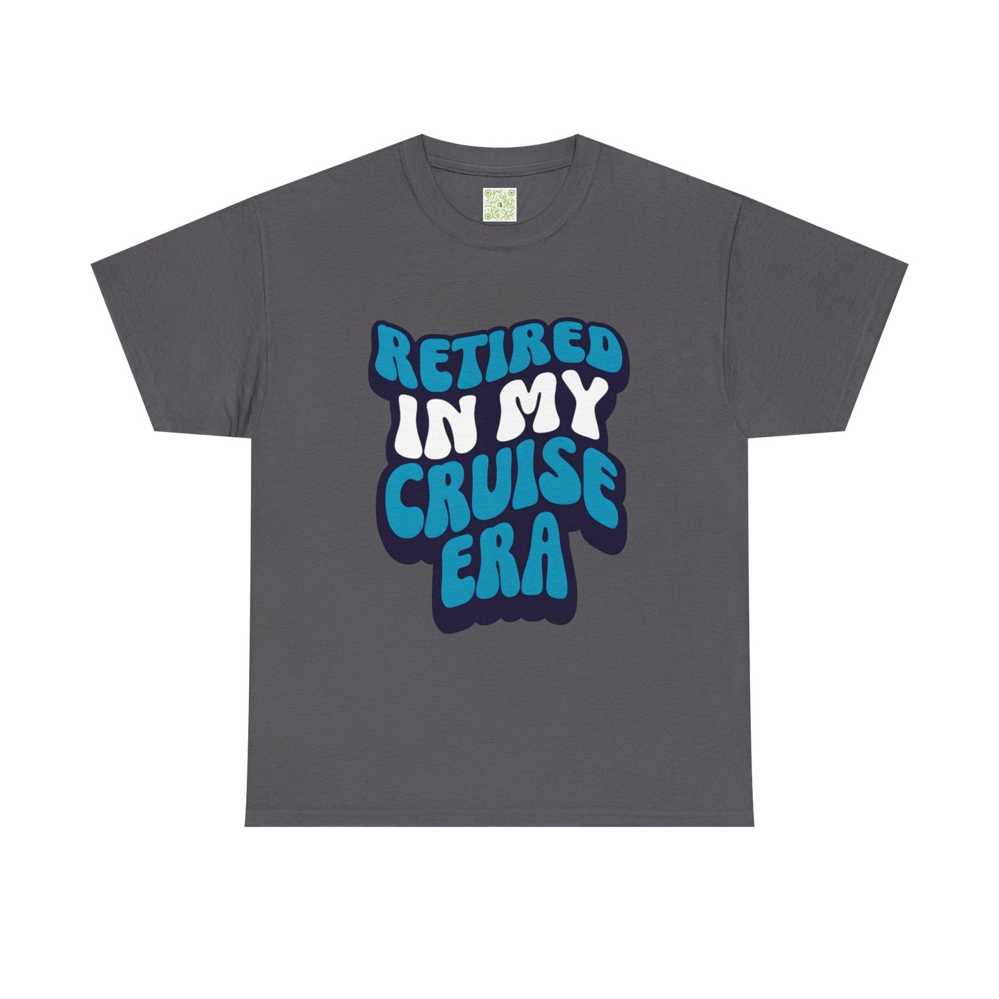 Retired in My Cruise Era Unisex Tee, Retirement Cruise Shirt, Travel Merch, Cruise Vibes Tee, Vacation Tshirt
