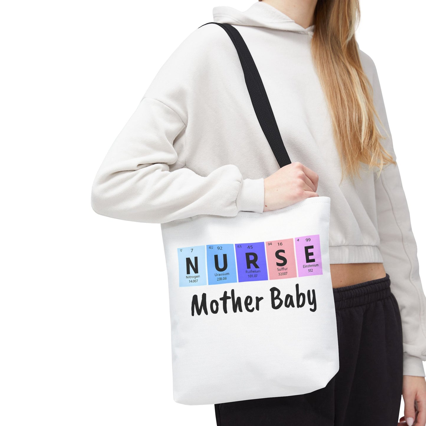 Postpartum Nurse Tote Bag, Mother Baby Nurse Tote, NICU Nurse Shirt, Labor and Delivery, Midwife Gift, Nurse Practitioner