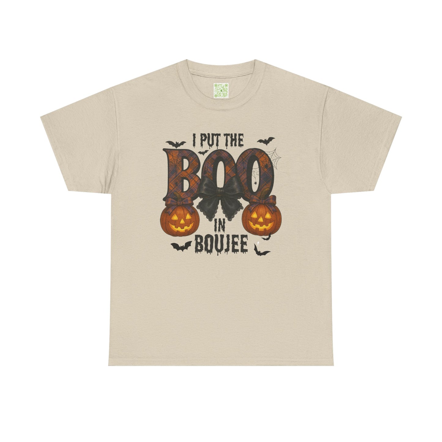 Boo in Boujee Shirt, Halloween Graphic Tee, Unisex T-Shirt, Spooky Season Shirt, Unique Pumpkin Tee, Fall Celebration Apparel