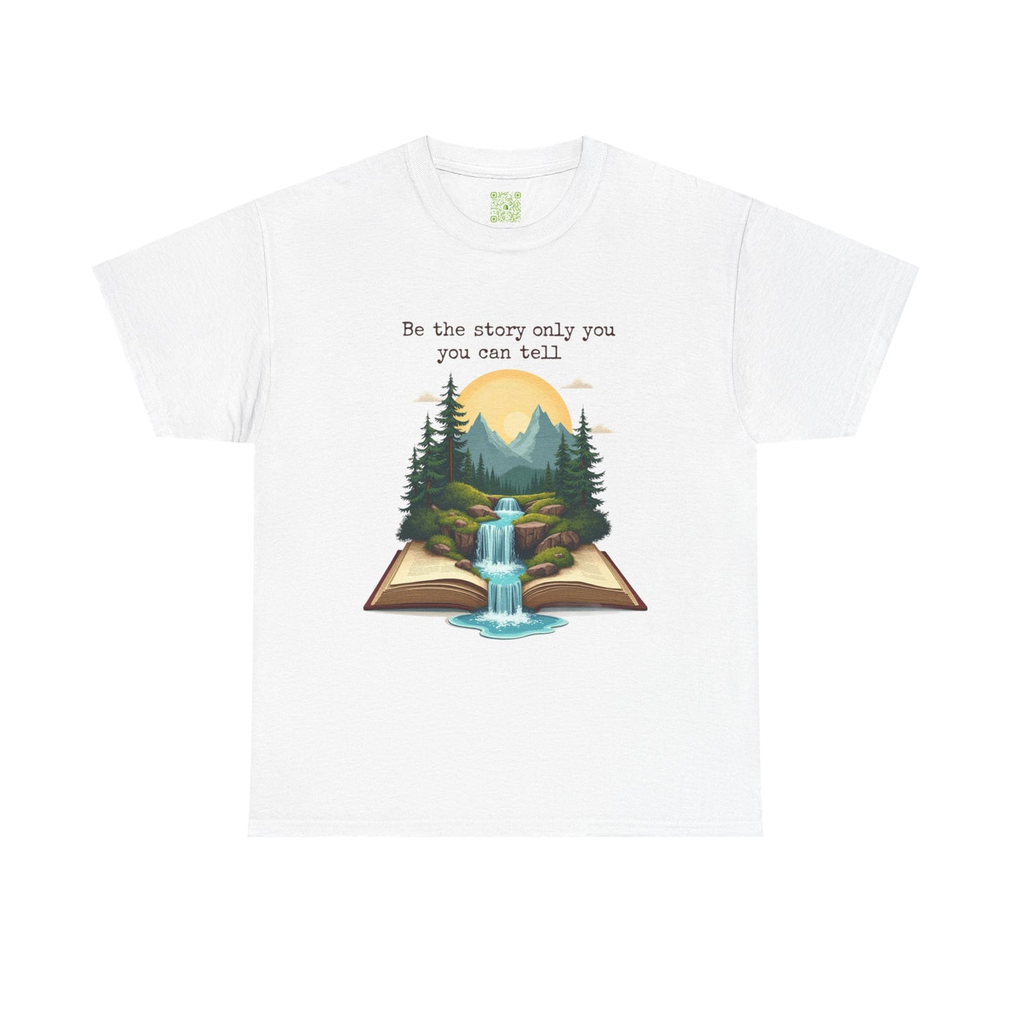 Enneagram 4 T-Shirt, Be The Story Only You Can Tell, Inspirational Book Graphic T-Shirt, Enneagram 4, Individualist Tee, Self Growth, , Enneagram Type 4