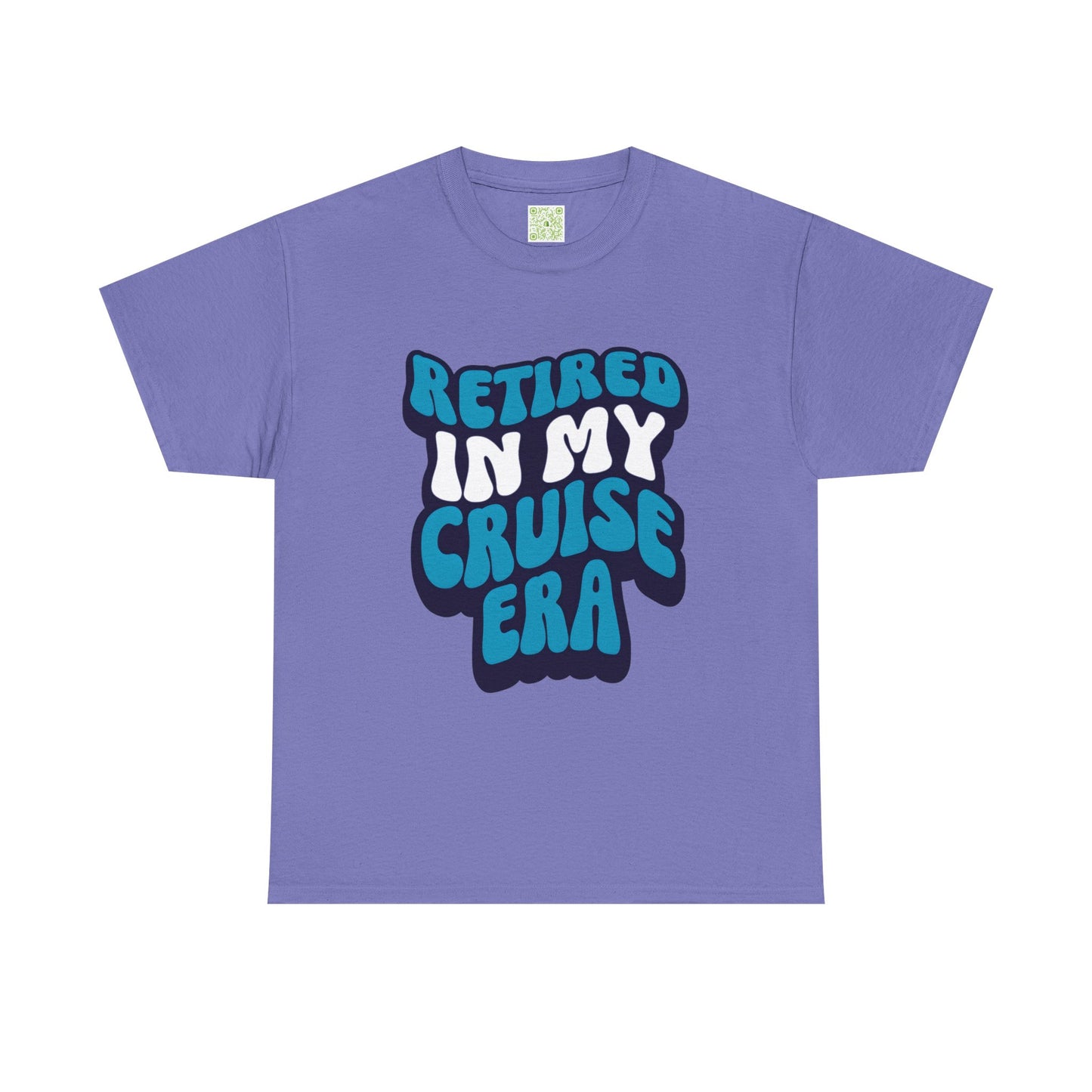 Retired in My Cruise Era Unisex Tee, Retirement Cruise Shirt, Travel Merch, Cruise Vibes Tee, Vacation Tshirt
