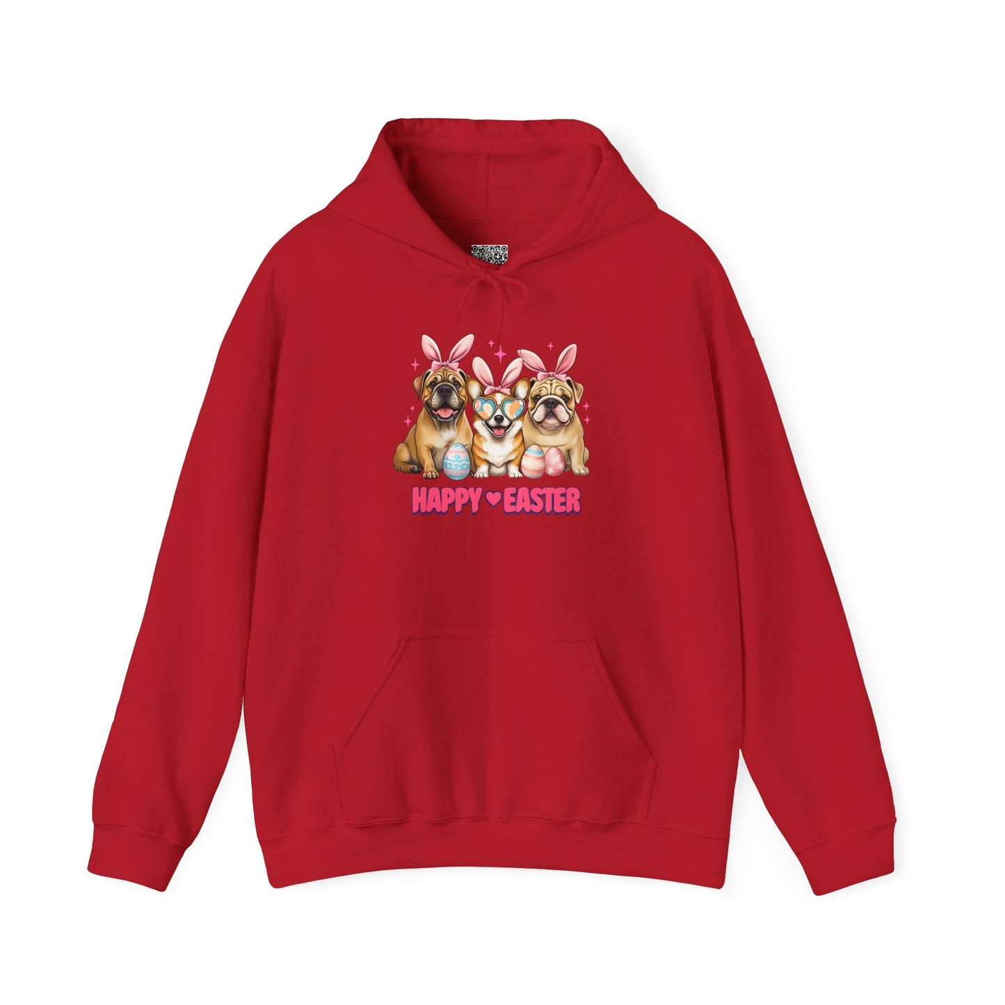 Easter Dog Lovers Hoodie , Cute Bunny Pup Sweatshirt, Cozy Unisex Spring Hoodie, Fun Easter Gift for Pet Owners
