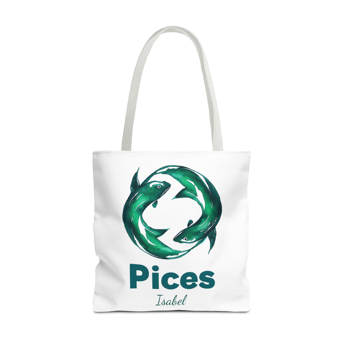 Pices Zodiac Personalized Tote Bag - Astrology Inspired, Gift for Taurus, Festival Tote, Astrology Lover's Bag, Horoscope Gift
