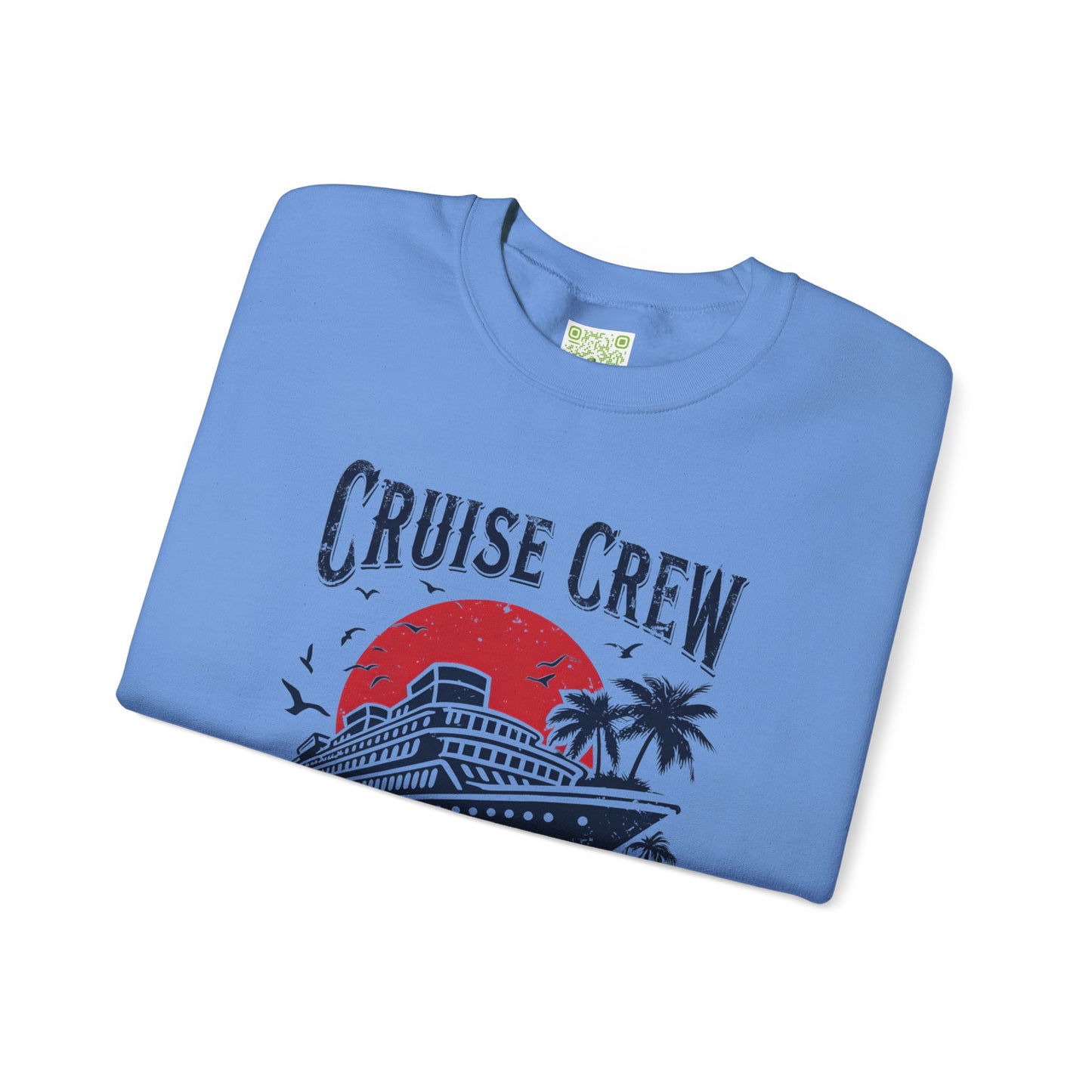 Custom Cruise Crew Unisex Sweatshirt, Cruise Shirts, Group Cruise Shirt, Birthday Cruise Sweatshirt, Family Cruise Sweatshirt