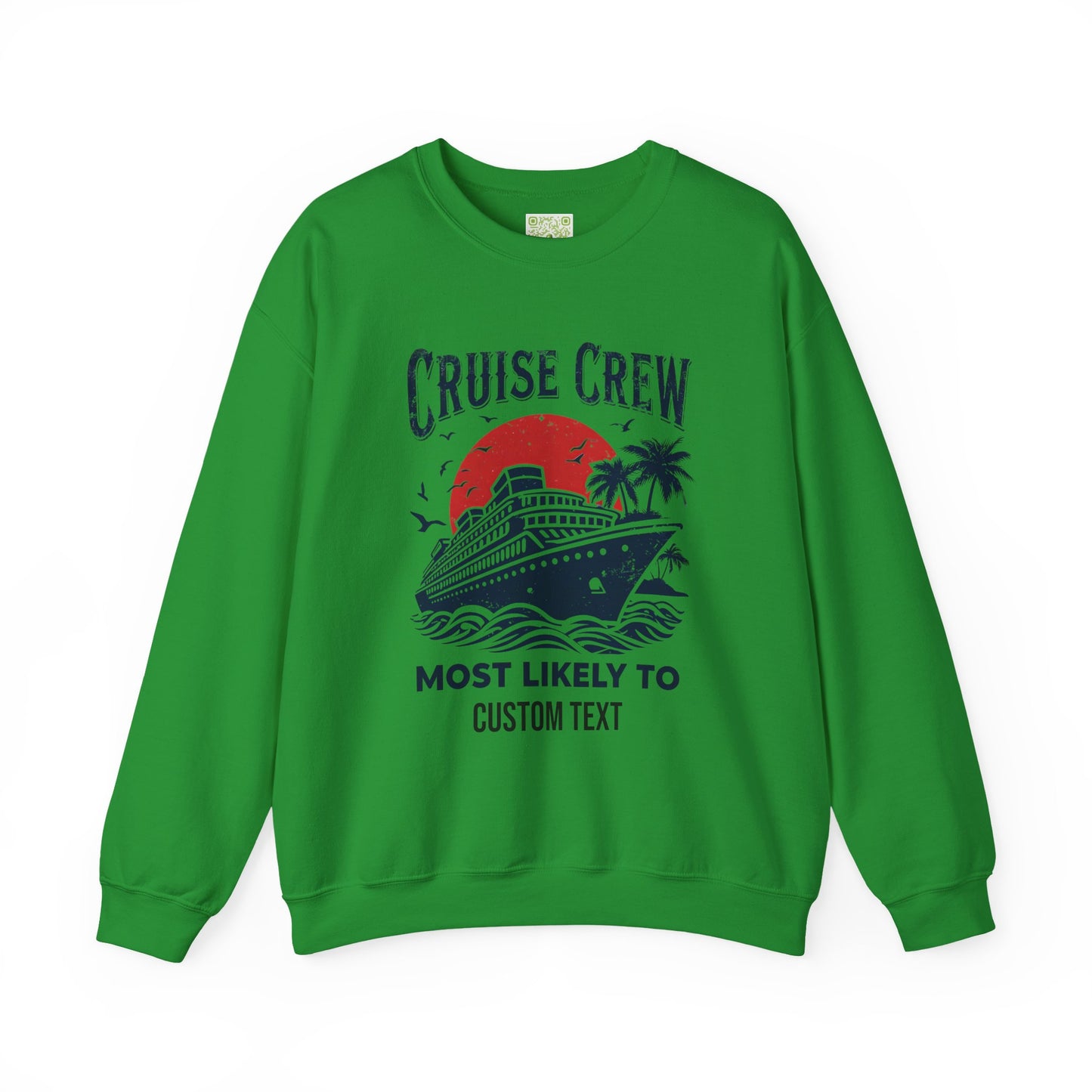 Custom Cruise Crew Unisex Sweatshirt, Cruise Shirts, Group Cruise Shirt, Birthday Cruise Sweatshirt, Family Cruise Sweatshirt