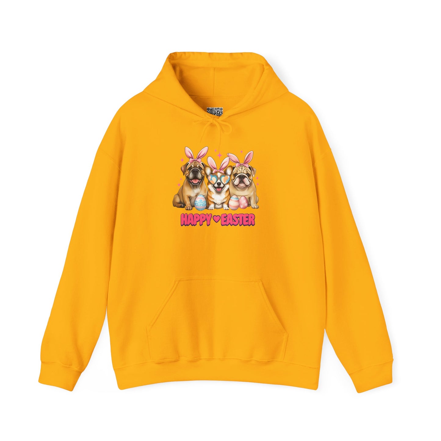 Easter Dog Lovers Hoodie , Cute Bunny Pup Sweatshirt, Cozy Unisex Spring Hoodie, Fun Easter Gift for Pet Owners