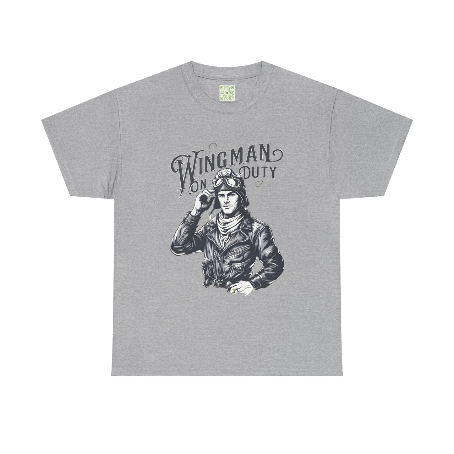 Wingman on Duty TShirt, Unisex Wingman Tee, Best Friend Gift, Gift for Him, Adventure Apparel, Casual Heavy Cotton Shirt, Leader Night Out