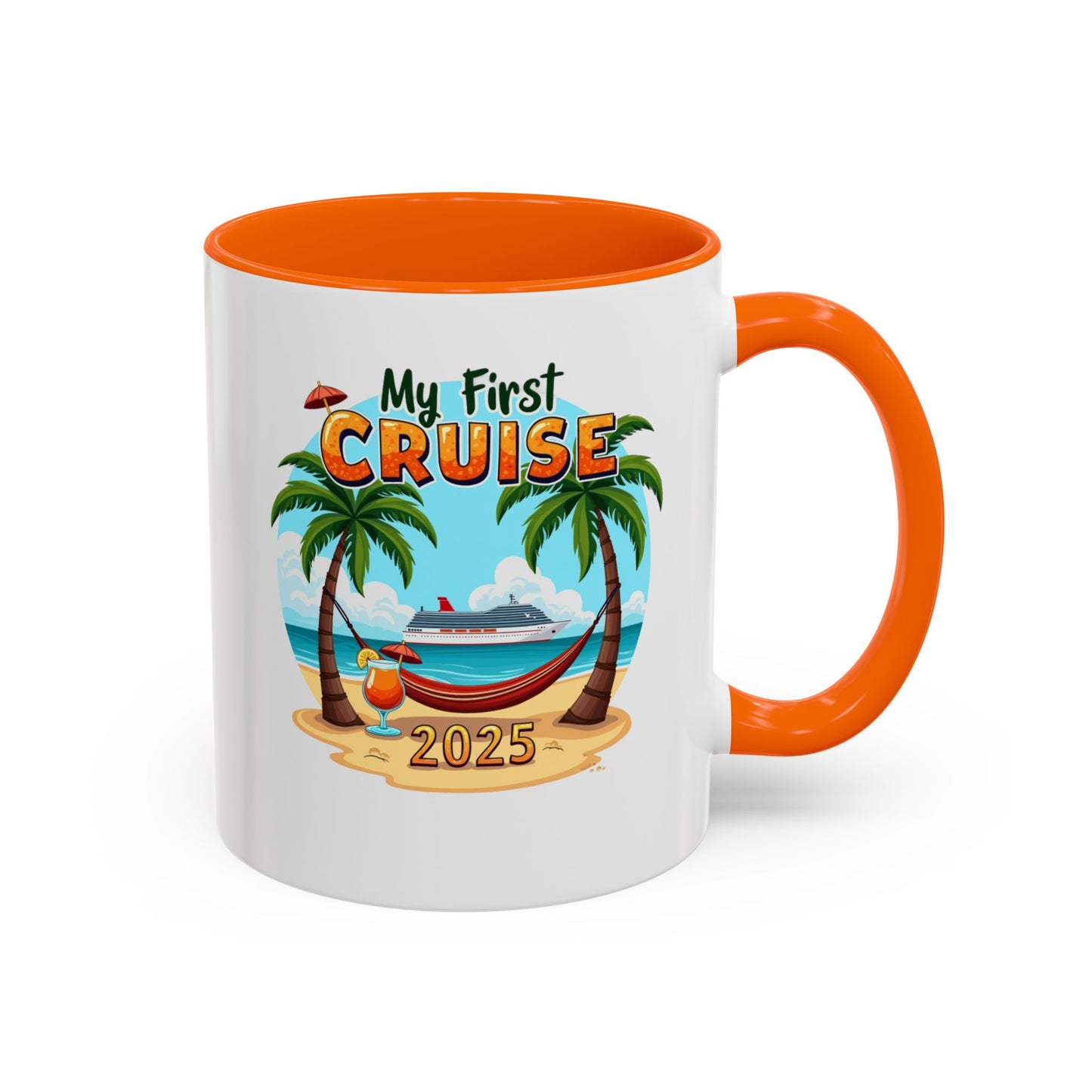 My First Cruise Coffee Mug, Royal Caribbean Mug, Cruise Gift, Cruise Ship Mug, Disney Cruise Line, Travel Mode