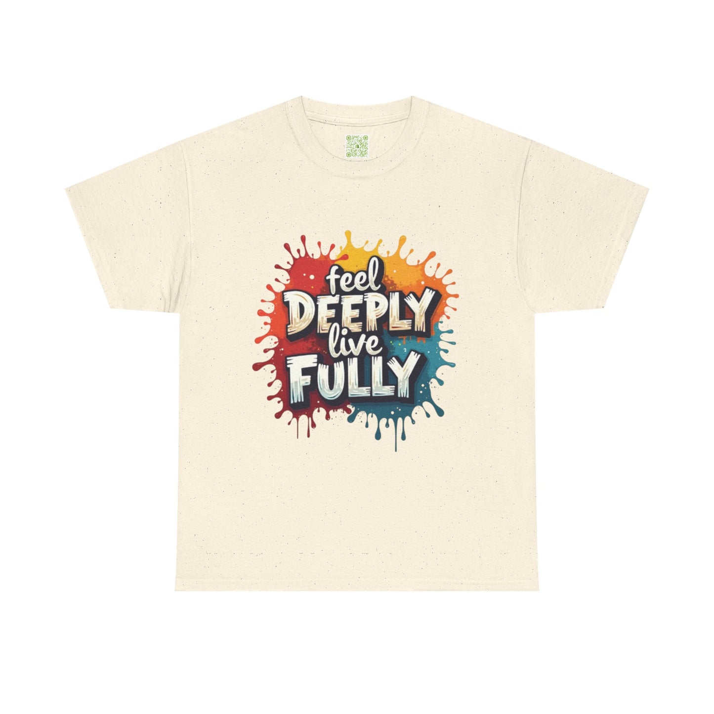 Enneagram Type 4 Feel Deeply Live Fully Tee, Enneagram Gift, Individualist T-Shirt, Graphic Tshirt, Enneagram Merch