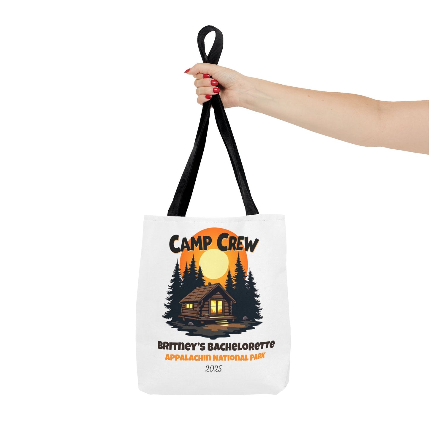 Bachelorette Camp Crew Tote Bag, Bride Beach Bag, Camp Bride, Camping Bach, Bridal Tote Bag, Custom Beach Bag