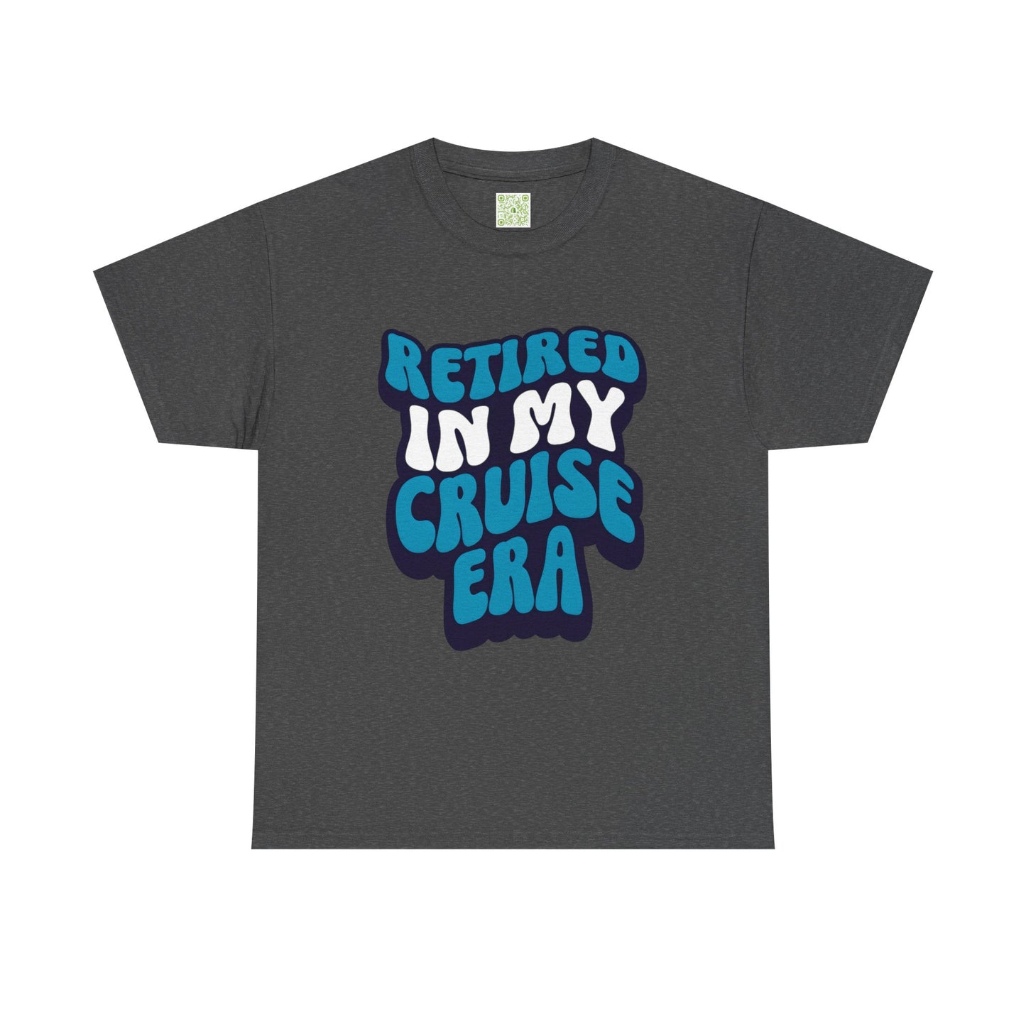 Retired in My Cruise Era Unisex Tee, Retirement Cruise Shirt, Travel Merch, Cruise Vibes Tee, Vacation Tshirt