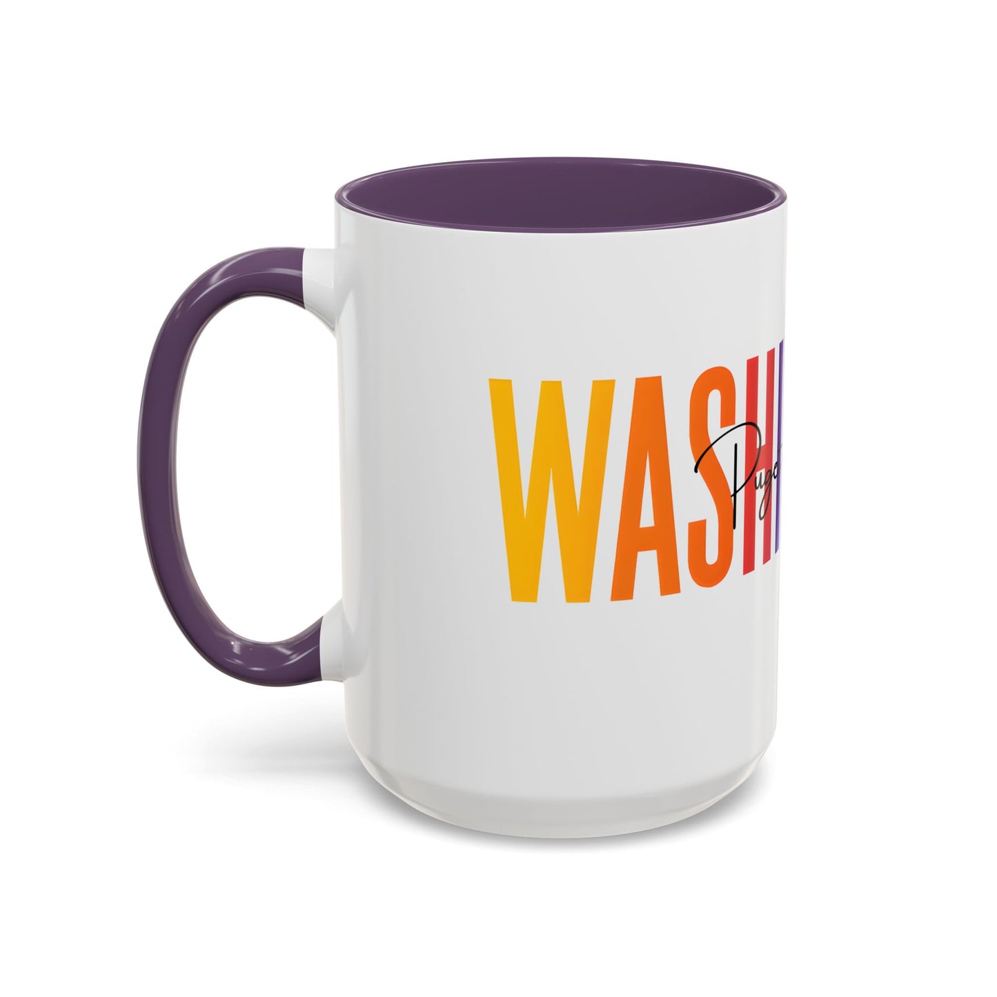 Puget Sound Coffee Mug, Tacoma Mug, Washington Souvenir, Puget Sound Gift, Washington Mug, Washington Vacation