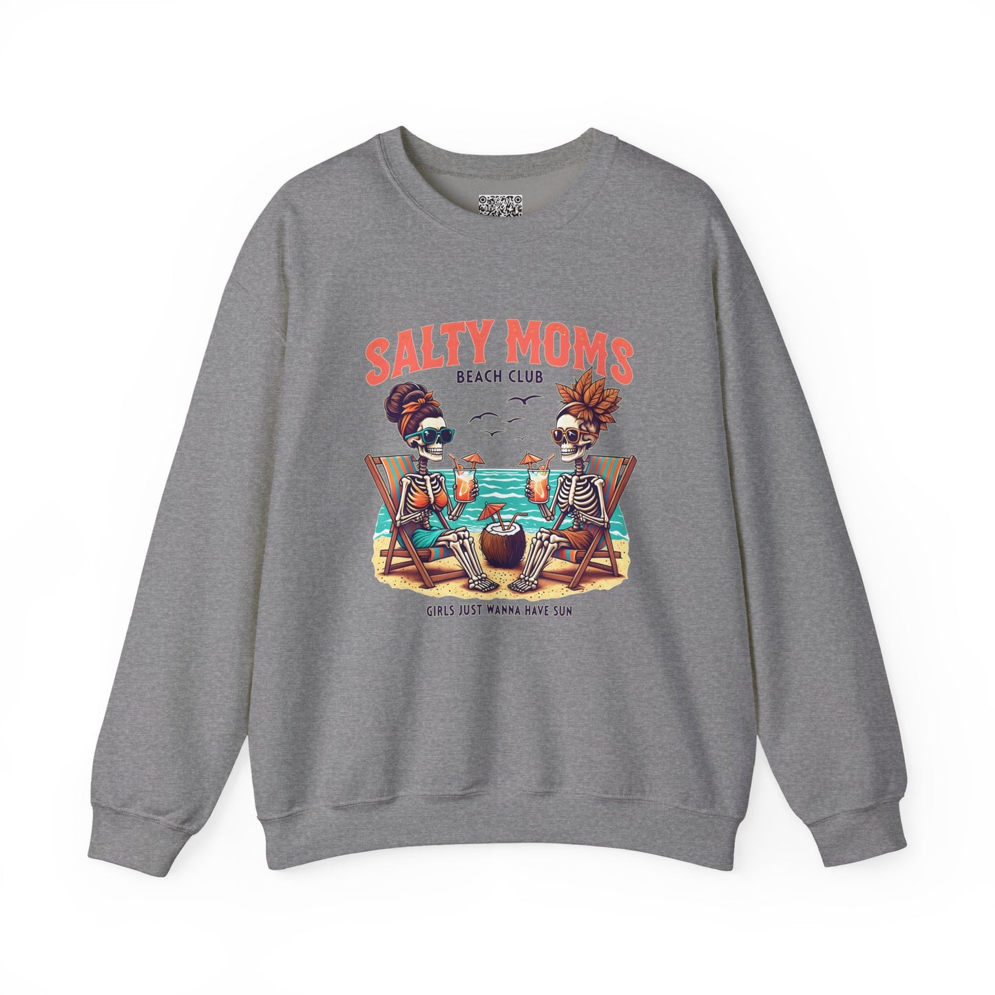 Salty Moms Beach Club Sweatshirt, Beach Club Shirt, Summer Vibes, Girls Wanna Have Sun, Stay Salty Shirt, Beach Days