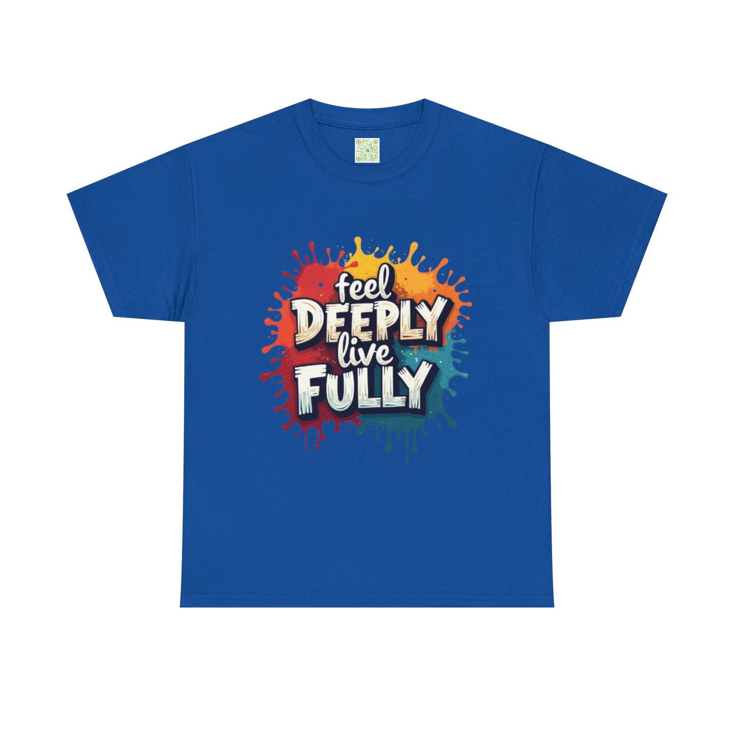 Enneagram Type 4 Feel Deeply Live Fully Tee, Enneagram Gift, Individualist T-Shirt, Graphic Tshirt, Enneagram Merch