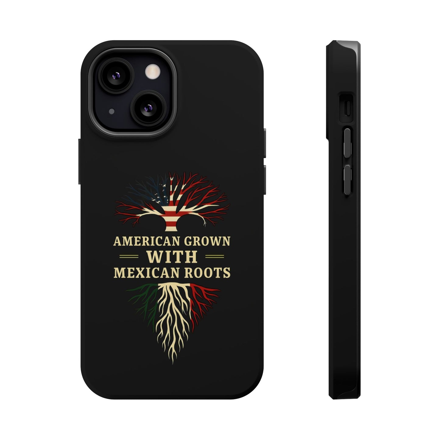 American Grown Magnetic Phone Case, Custom Tough Phone Cover, Unique Phone Accessory, Gift for Her, Multicultural Pride