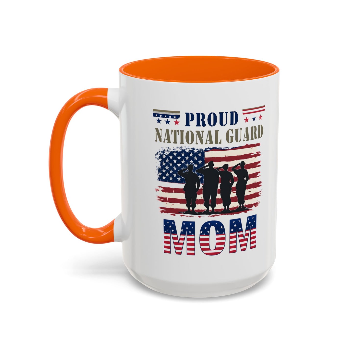 Proud National Guard Mom Mug, Army National Guard, Armed Forces, Veteran Appreciation, Military Family Gift