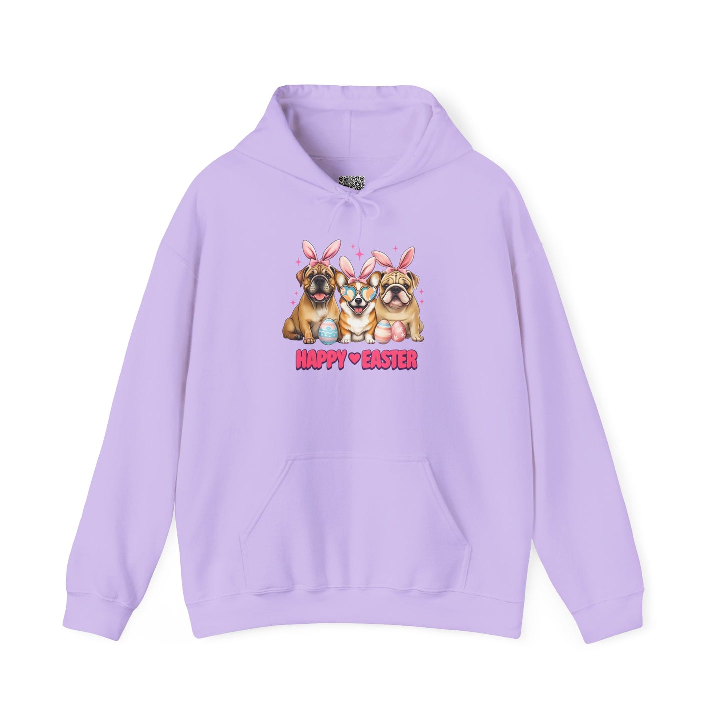 Easter Dog Lovers Hoodie , Cute Bunny Pup Sweatshirt, Cozy Unisex Spring Hoodie, Fun Easter Gift for Pet Owners