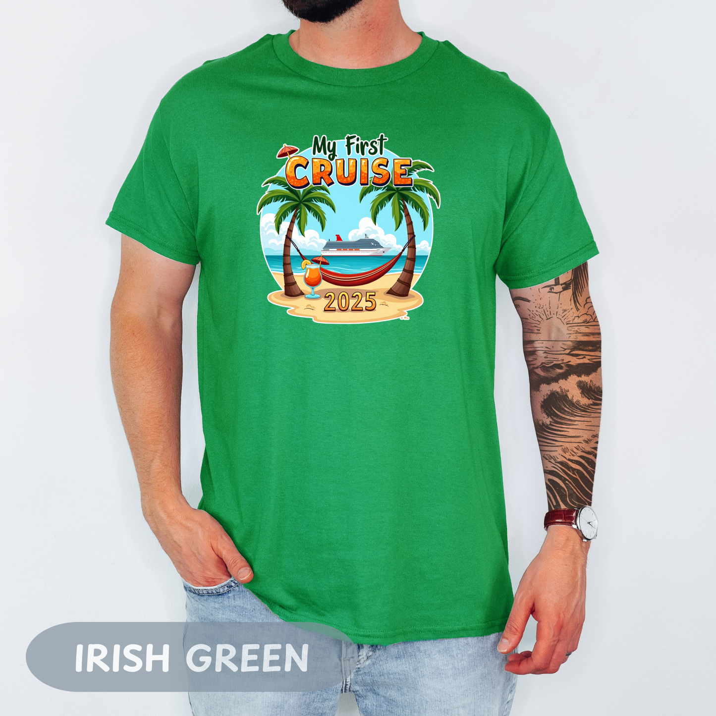 My First Cruise 2025 Tee, Cruise Squad 2025, Family Vacation Tee, Group Cruise Shirt, Personalized Cruise, Cruise Gifts