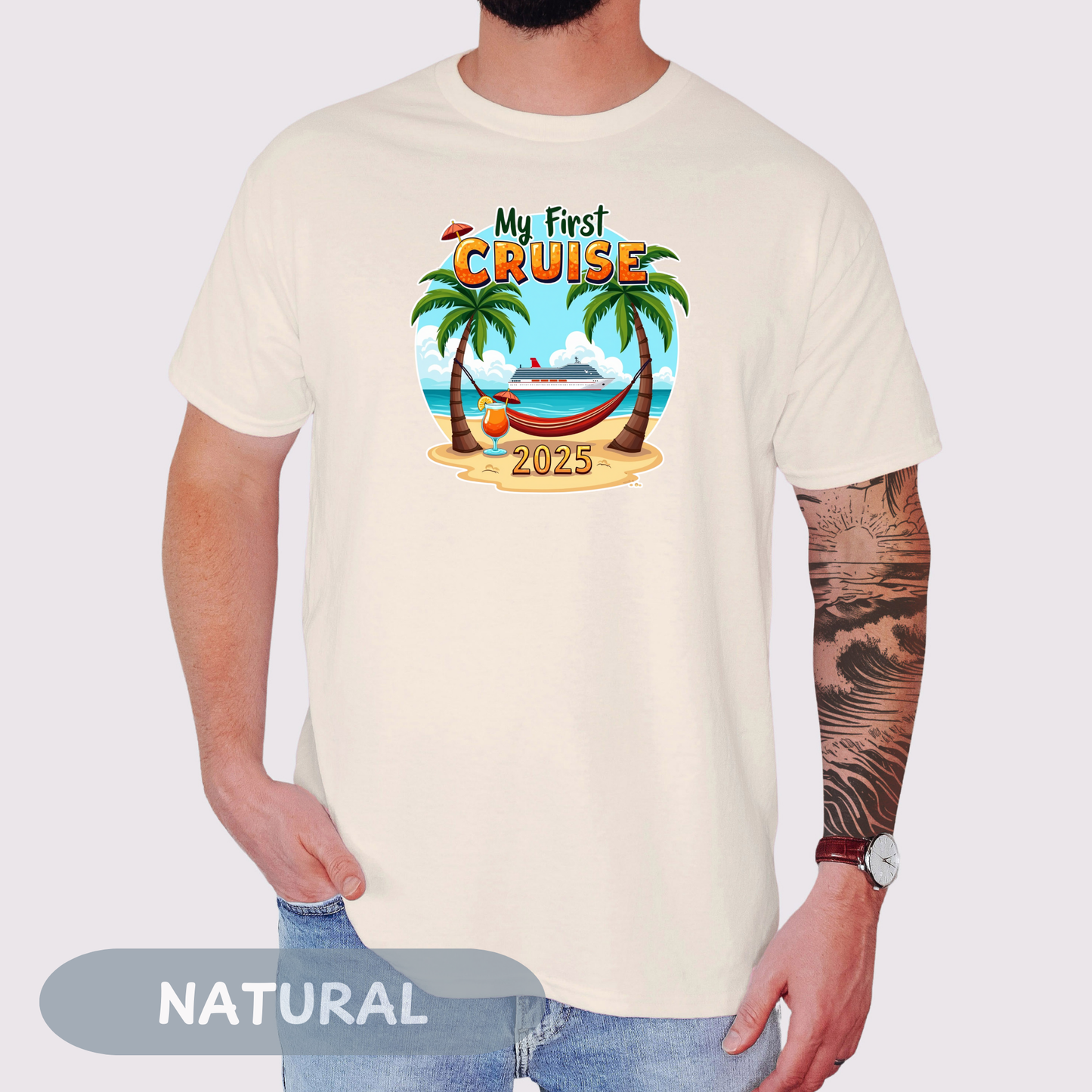 My First Cruise 2025 Tee, Cruise Squad 2025, Family Vacation Tee, Group Cruise Shirt, Personalized Cruise, Cruise Gifts