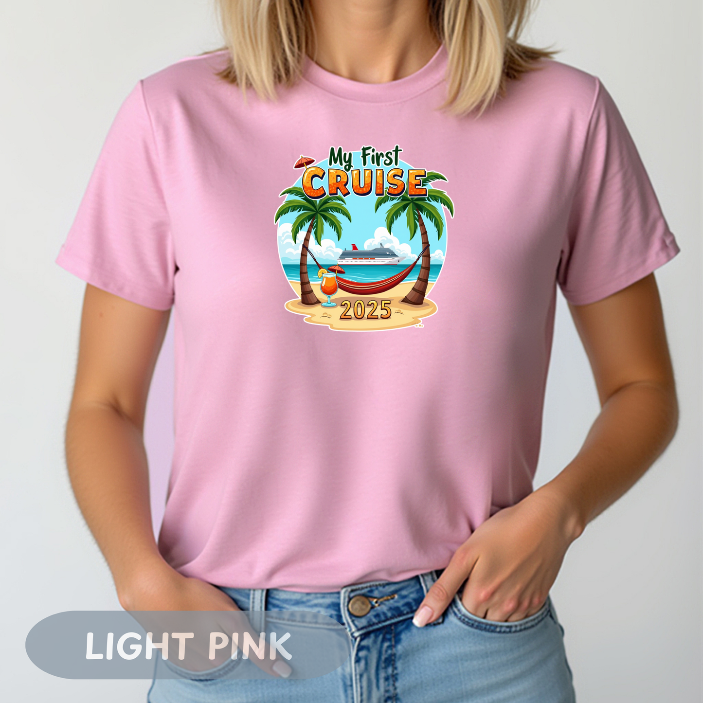 My First Cruise 2025 Tee, Cruise Squad 2025, Family Vacation Tee, Group Cruise Shirt, Personalized Cruise, Cruise Gifts