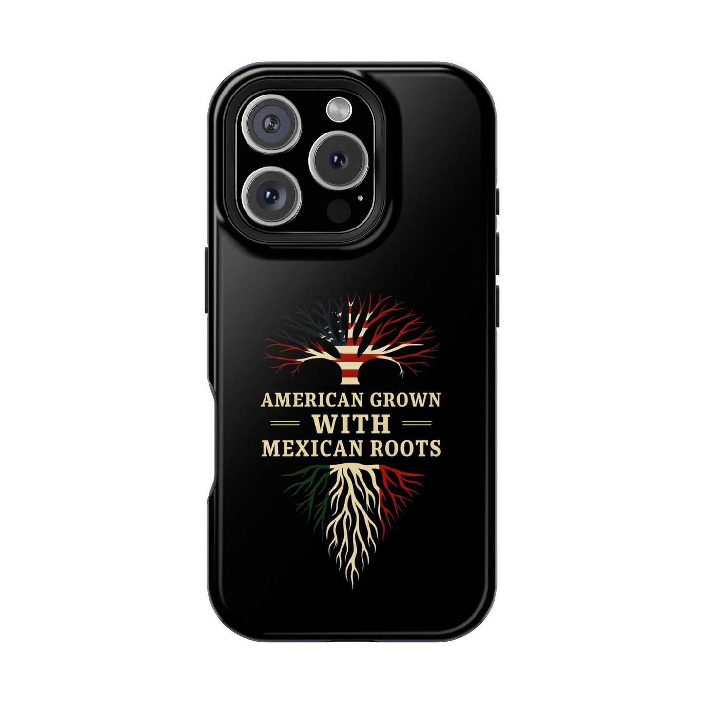 American Grown Magnetic Phone Case, Custom Tough Phone Cover, Unique Phone Accessory, Gift for Her, Multicultural Pride