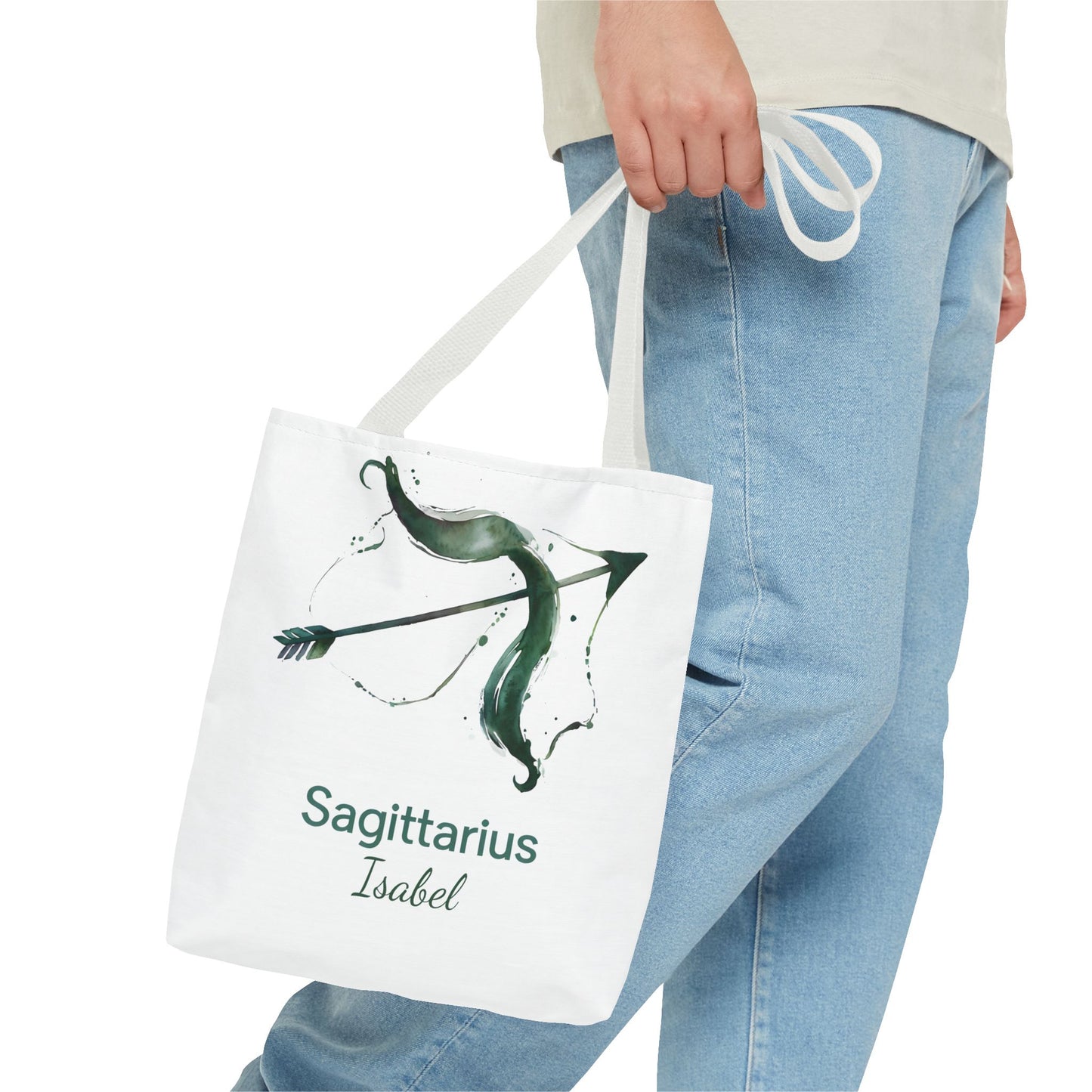 Sagittarius Zodiac Personalized Tote Bag, Astrology Lover Tote, Artistic Tote Bag, Aesthetic Weekender, Sagittarius Gifts