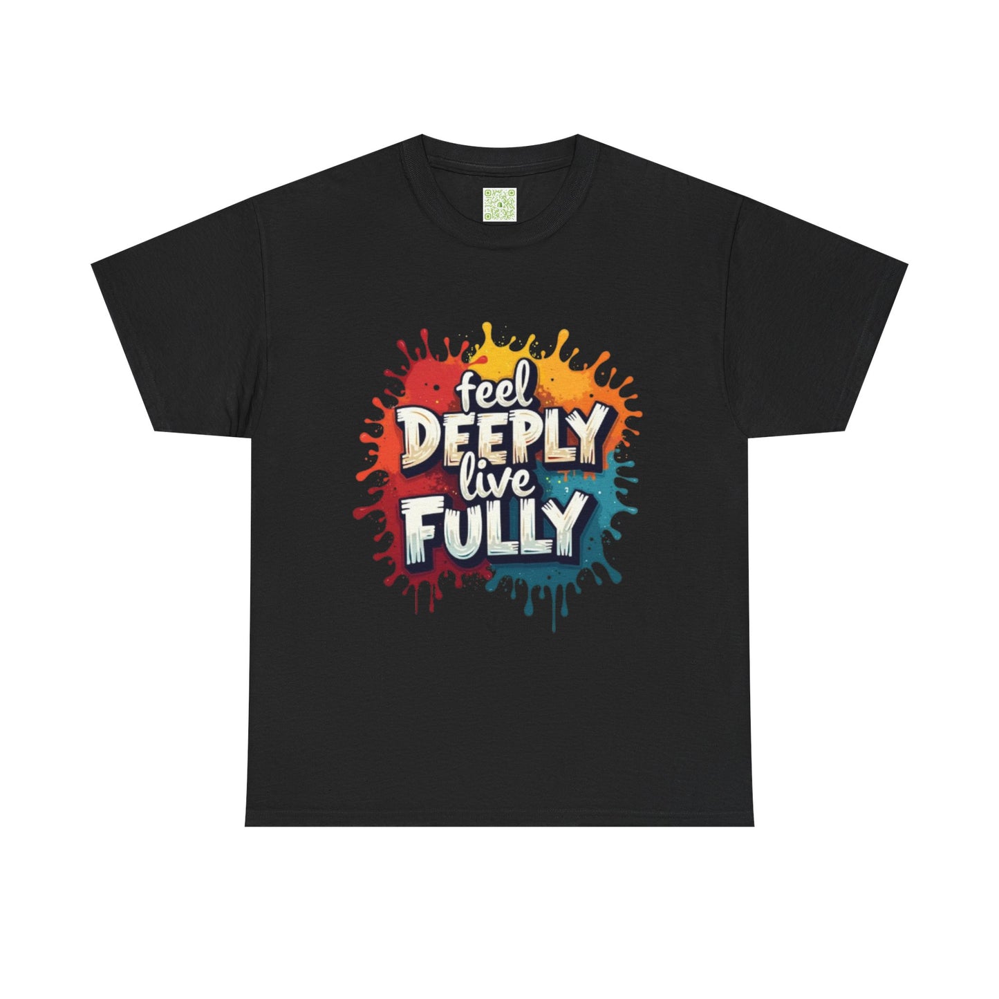 Enneagram Type 4 Feel Deeply Live Fully Tee, Enneagram Gift, Individualist T-Shirt, Graphic Tshirt, Enneagram Merch