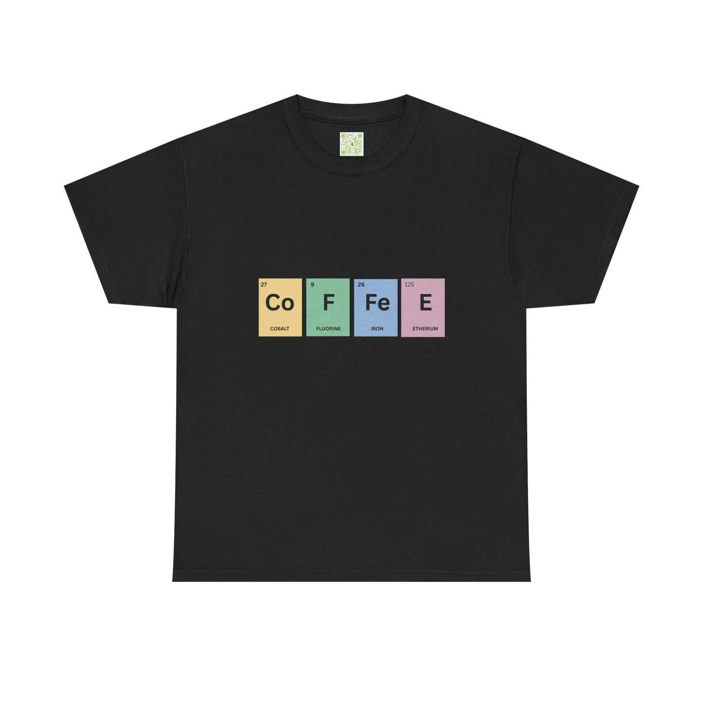 Creative Coffee Science Shirt, Chemistry Elements Tee, Periodic Table Shirt, Gift for Chemist, Science Teacher