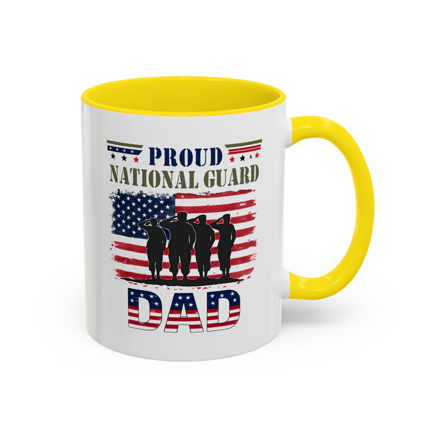 Proud National Guard Dad Coffee Mug, Army National Guard, Veteran Appreciation, Military Family Gift, Gift For Heroes