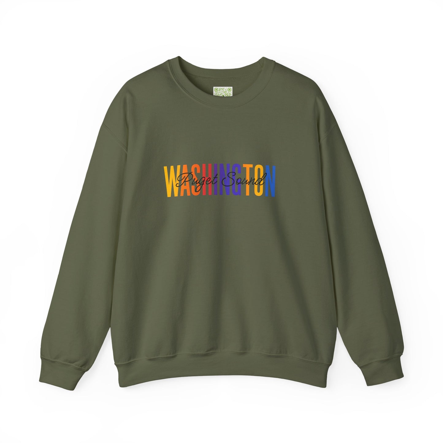 Washington Puget Sound Crewneck Sweatshirt, Tacoma Pullover, Mens Washington, Puget Sound Gift, Womens Washington, Vacation Souvenir