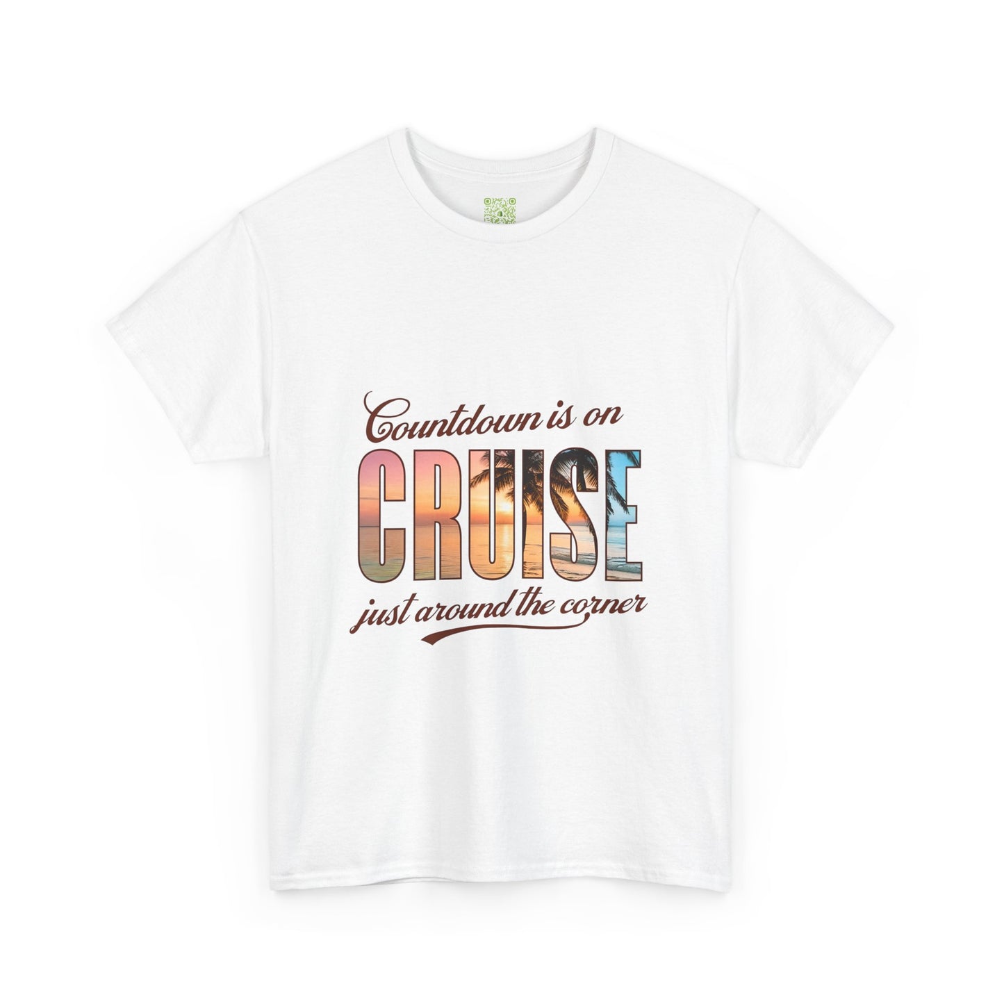 Cruise Countdown Heavy Cotton Tee, Cruise Squad 2025 Shirt, Family Vacation 2025 Tee, Family Cruise Shirt, Custom Travel Shirt