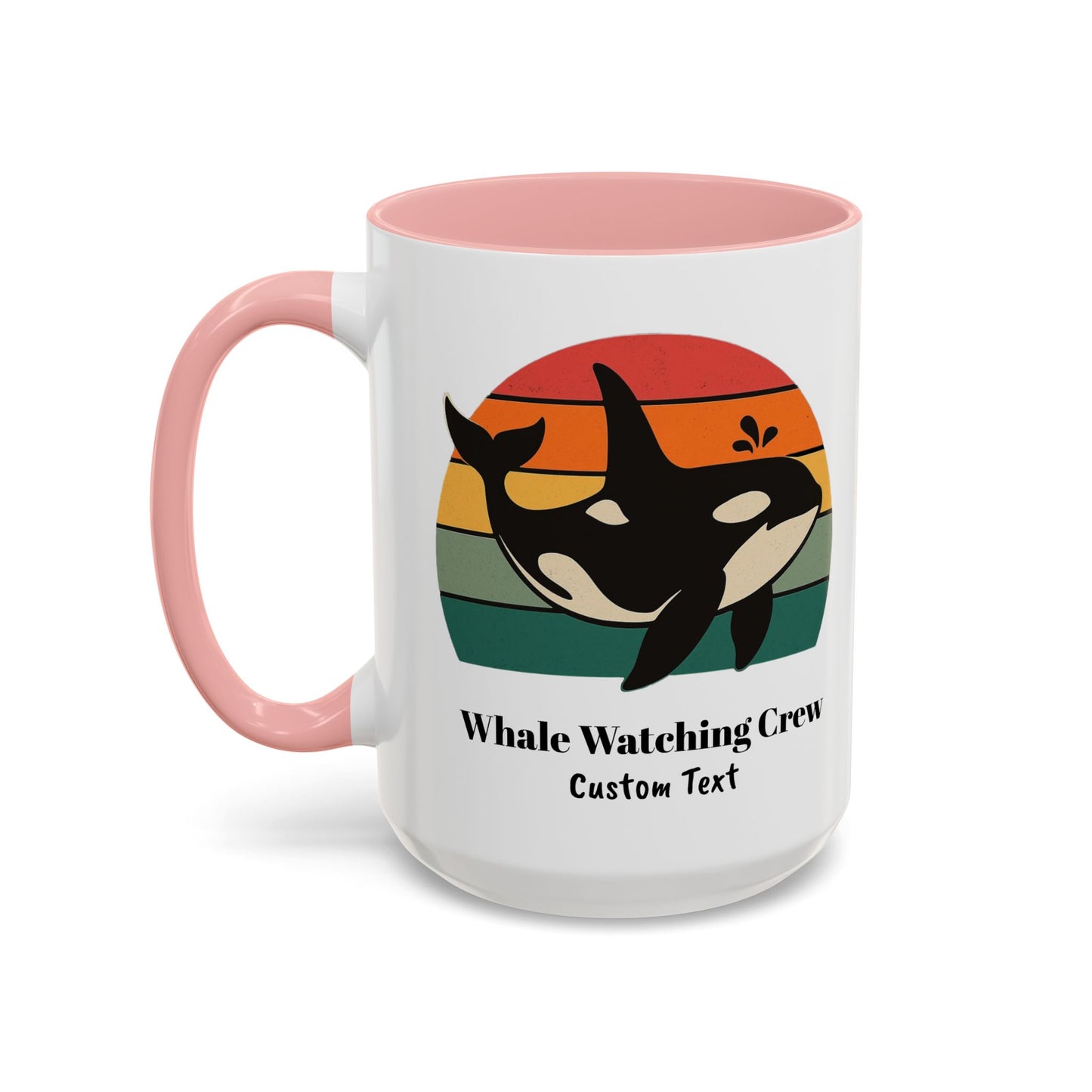 Personalized Orca Whale Coffee Mug, Whale Watching Mug, Whale Gifts, Alaskan Cruise, Blue Whale, Beluga Whale, Maui Excursion