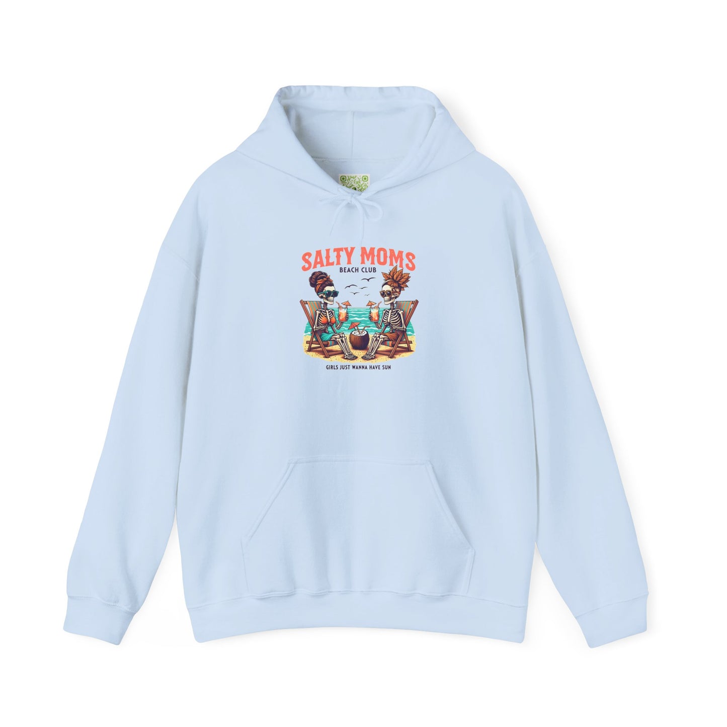 Salty Moms Beach Club Hoodie, Fun Summer Vibes, Beach Lovers, Summer Mom Hoodie, Girls Trip, Hot Mom Summer