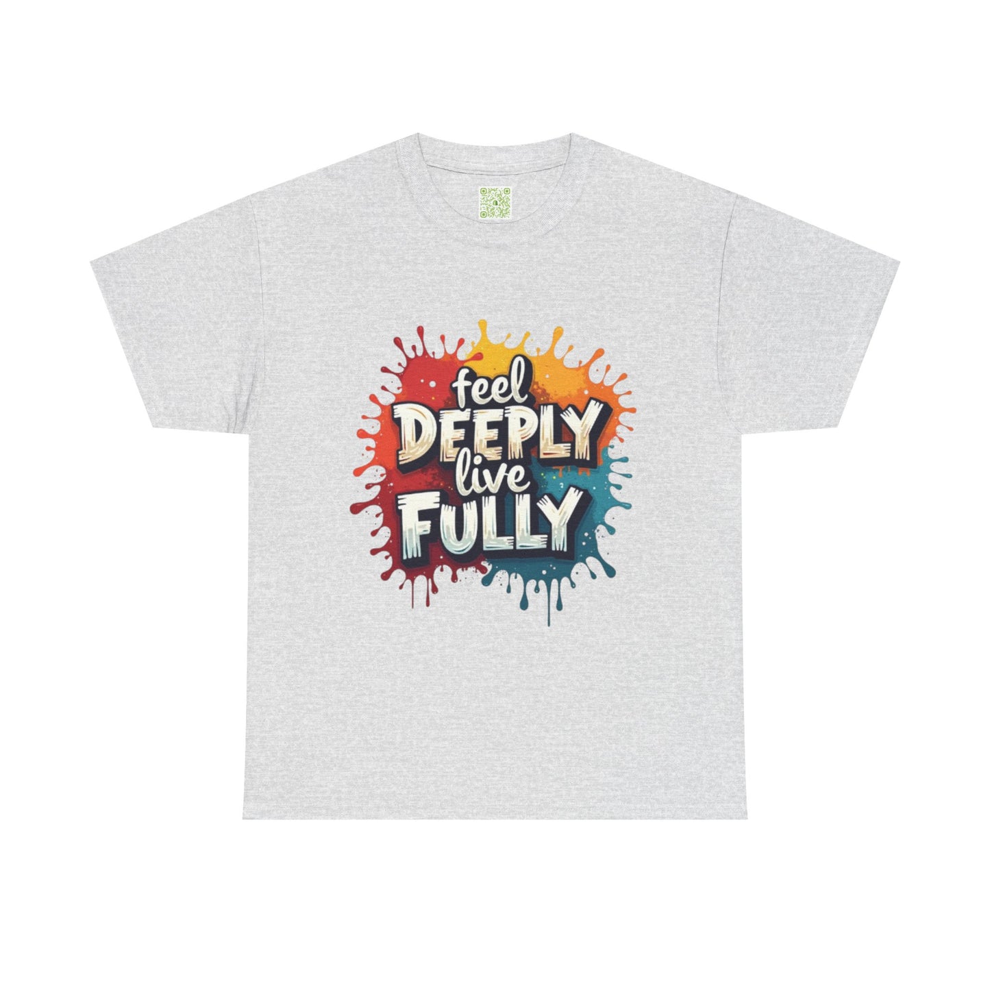 Enneagram Type 4 Feel Deeply Live Fully Tee, Enneagram Gift, Individualist T-Shirt, Graphic Tshirt, Enneagram Merch