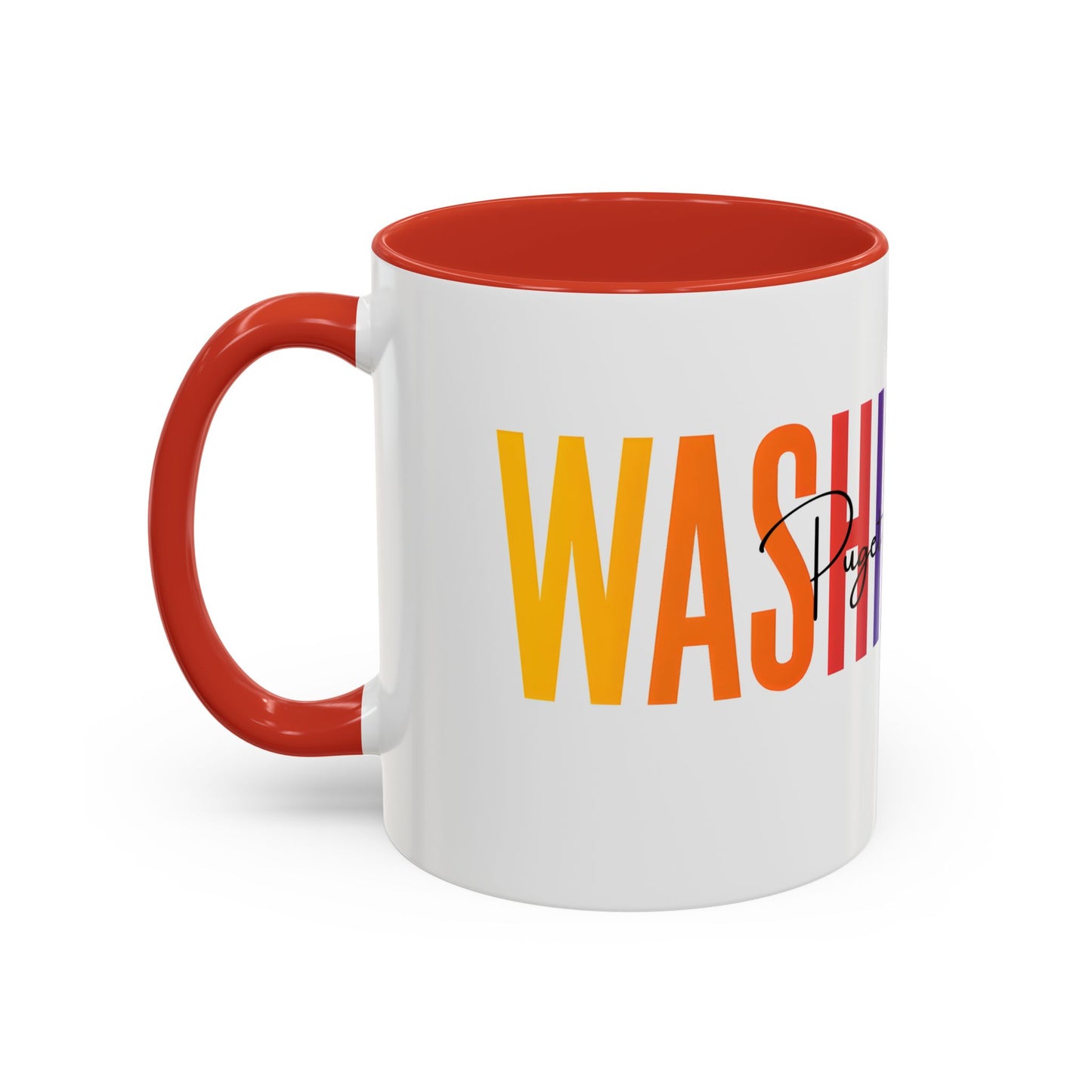 Puget Sound Coffee Mug, Tacoma Mug, Washington Souvenir, Puget Sound Gift, Washington Mug, Washington Vacation