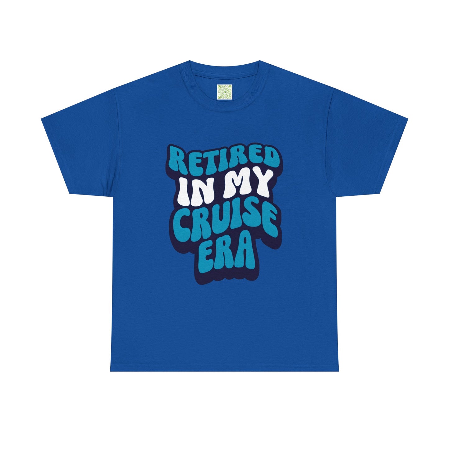 Retired in My Cruise Era Unisex Tee, Retirement Cruise Shirt, Travel Merch, Cruise Vibes Tee, Vacation Tshirt